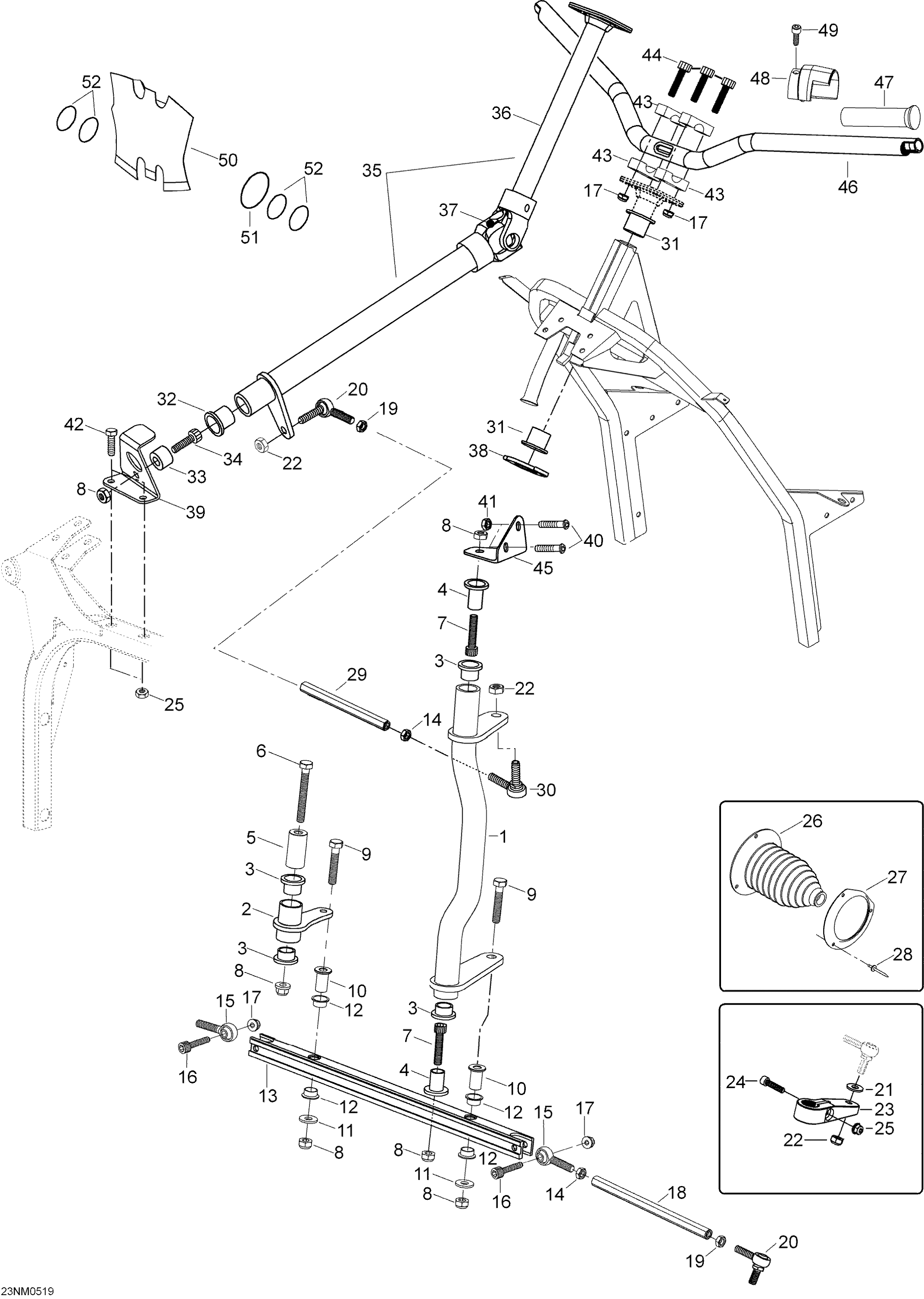 Схема узла: Steering System