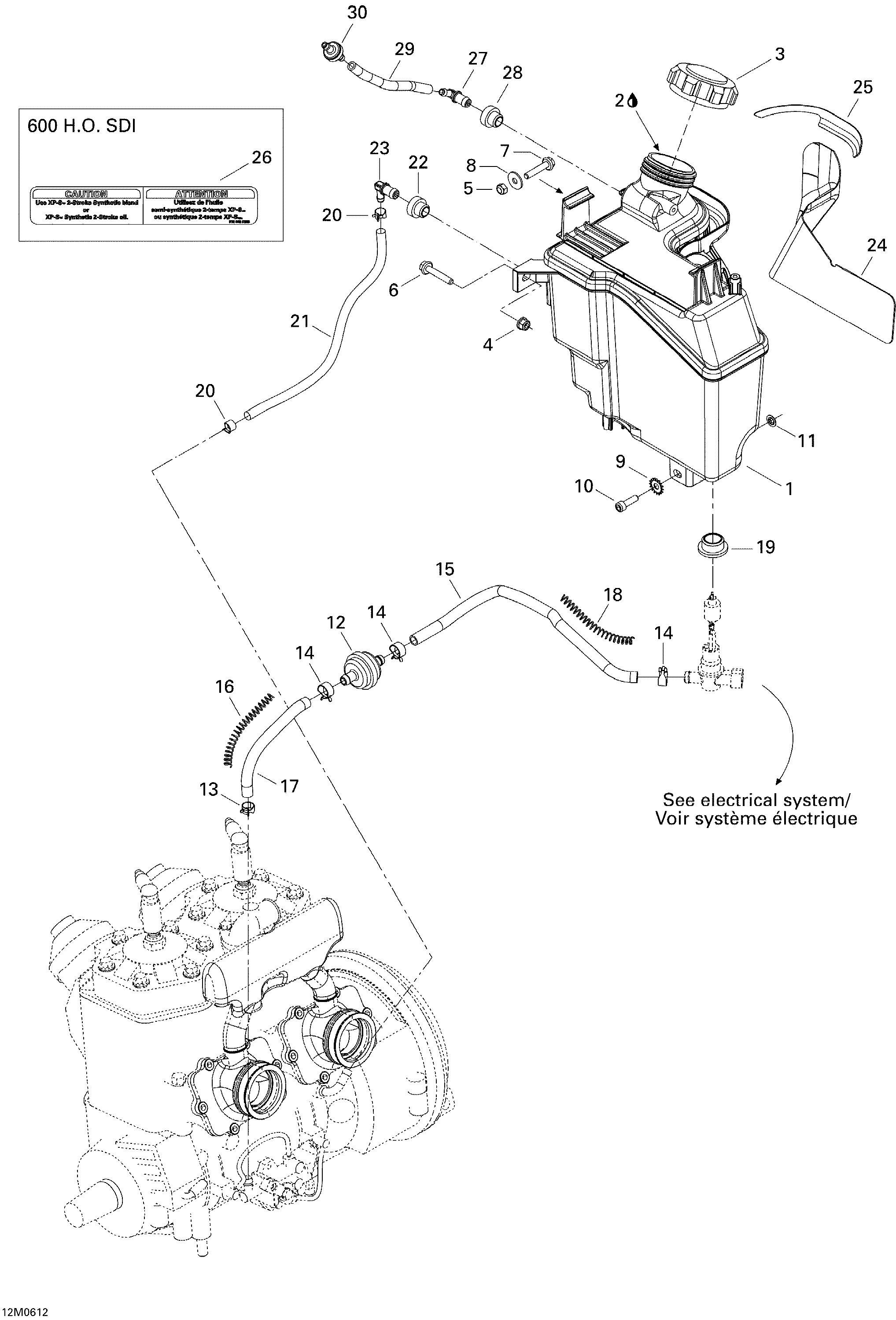 Схема узла: Oil System 800HO