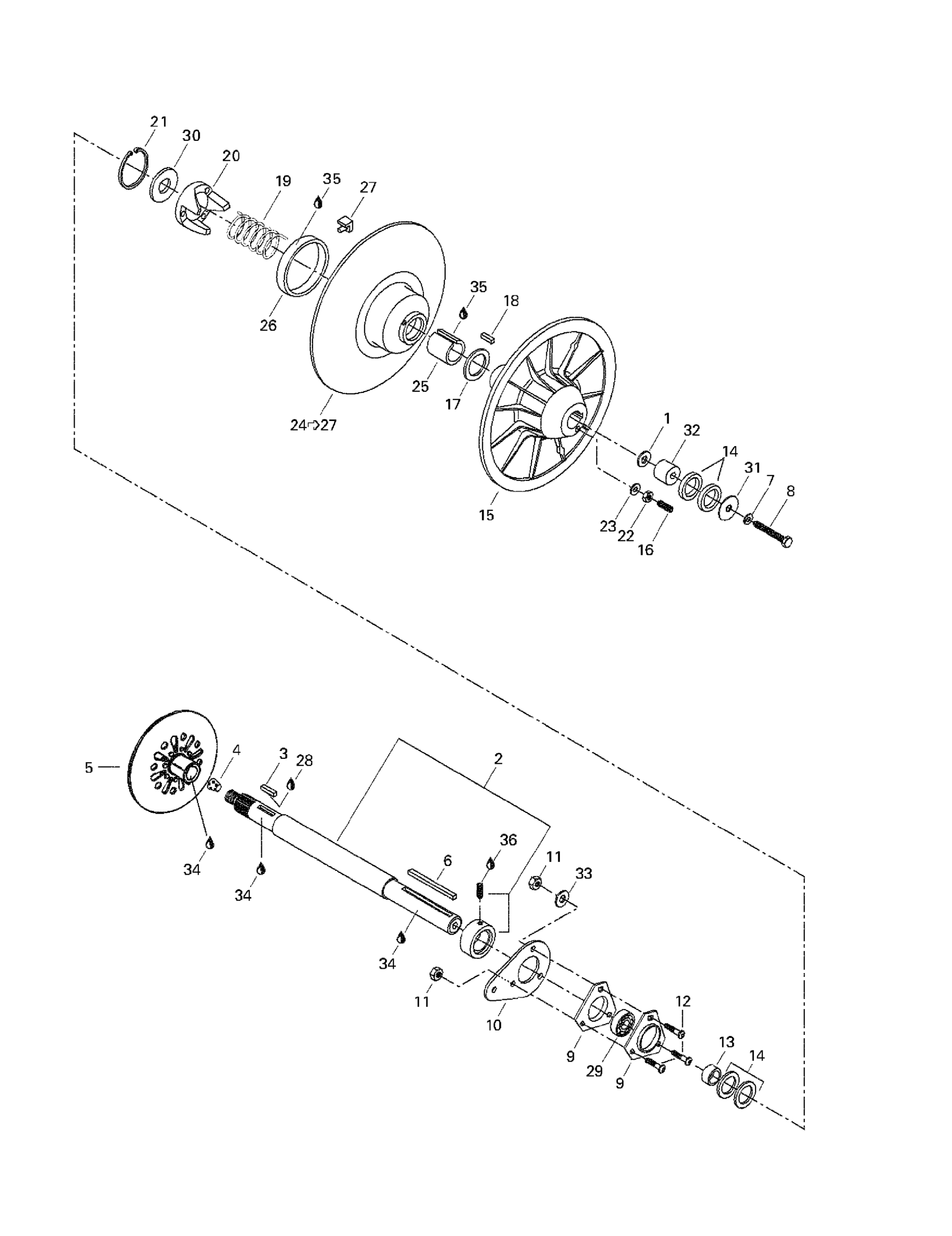 Driven Pulley