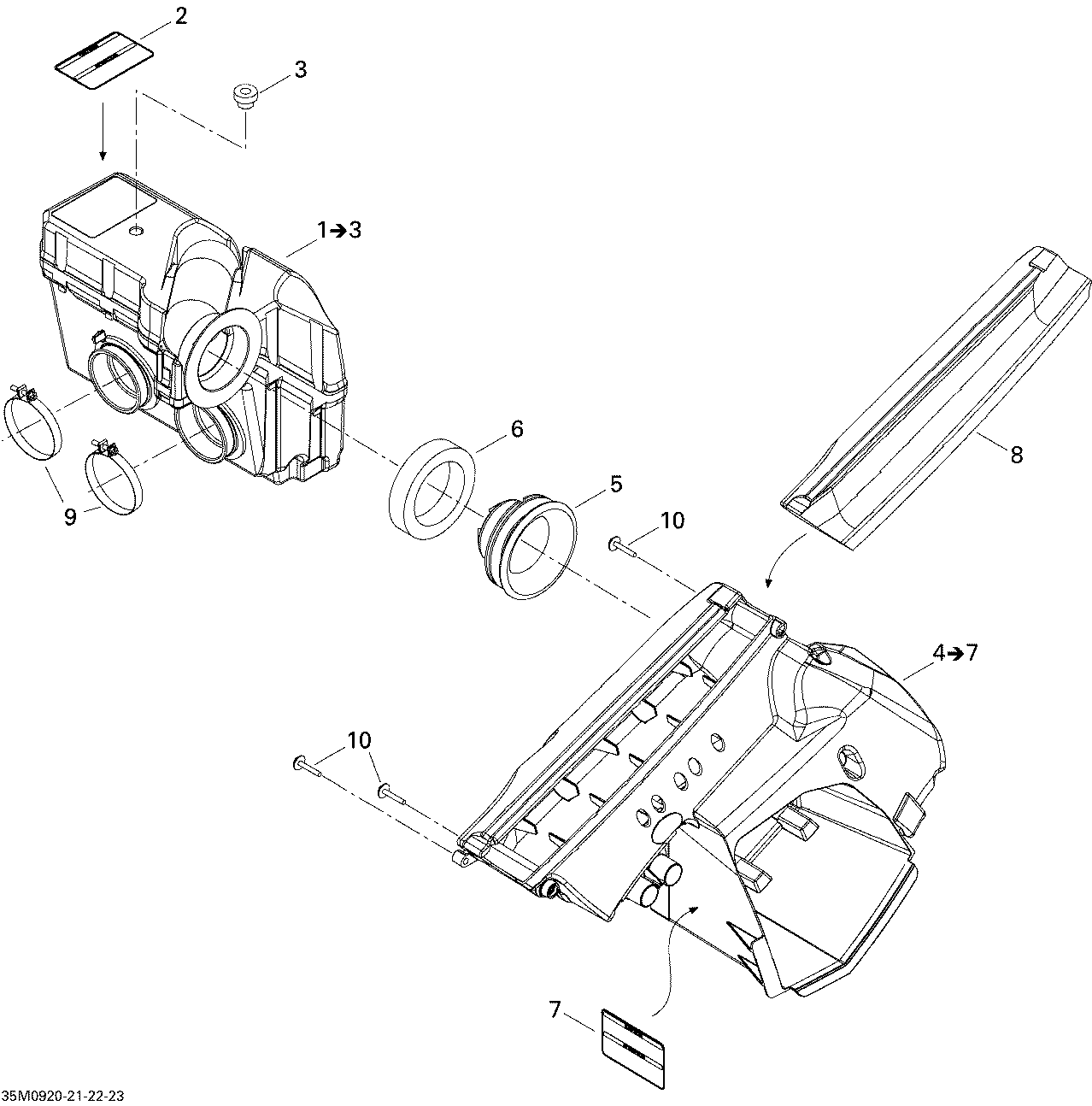 Схема узла: Air Intake System