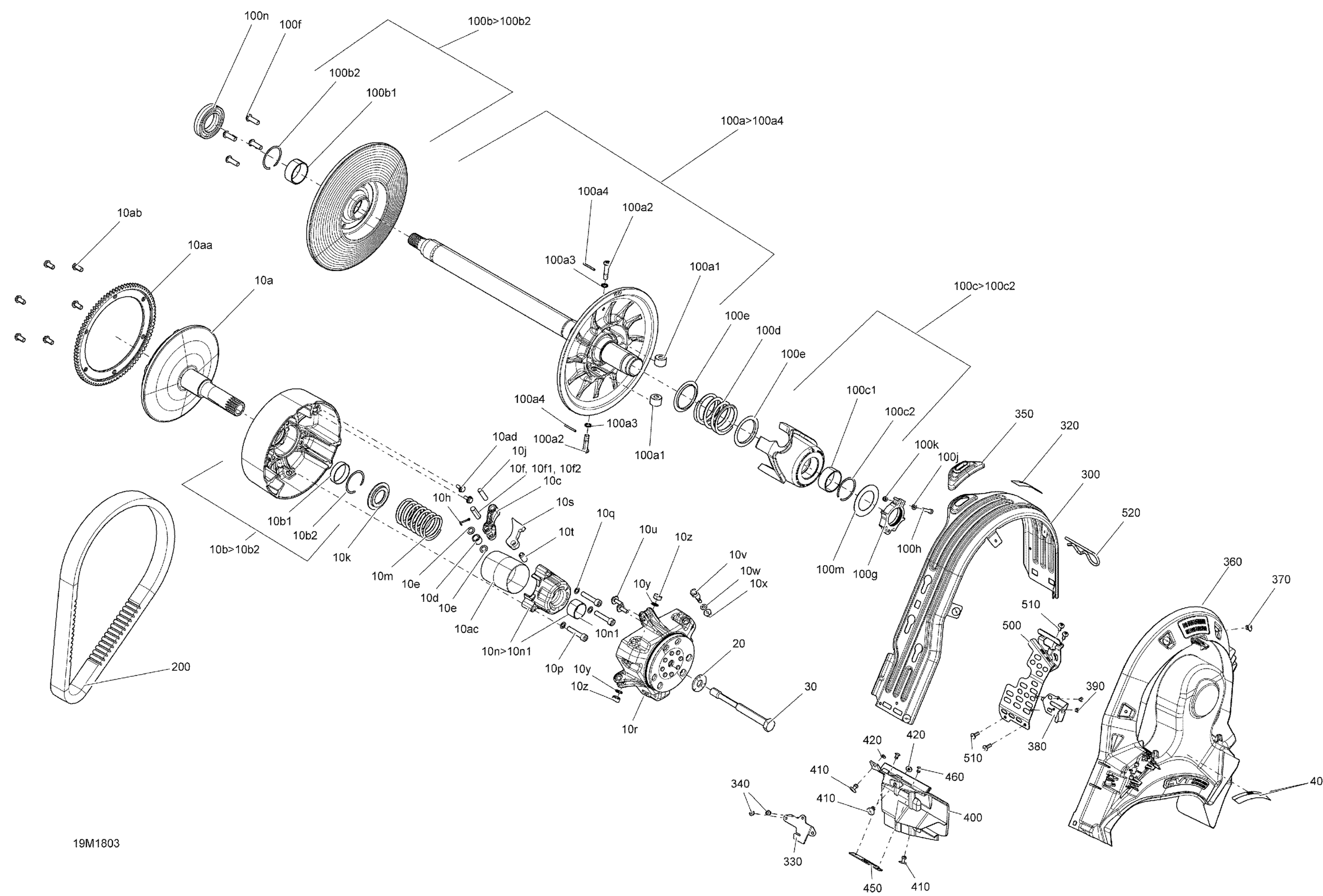 Схема узла: Pulley System