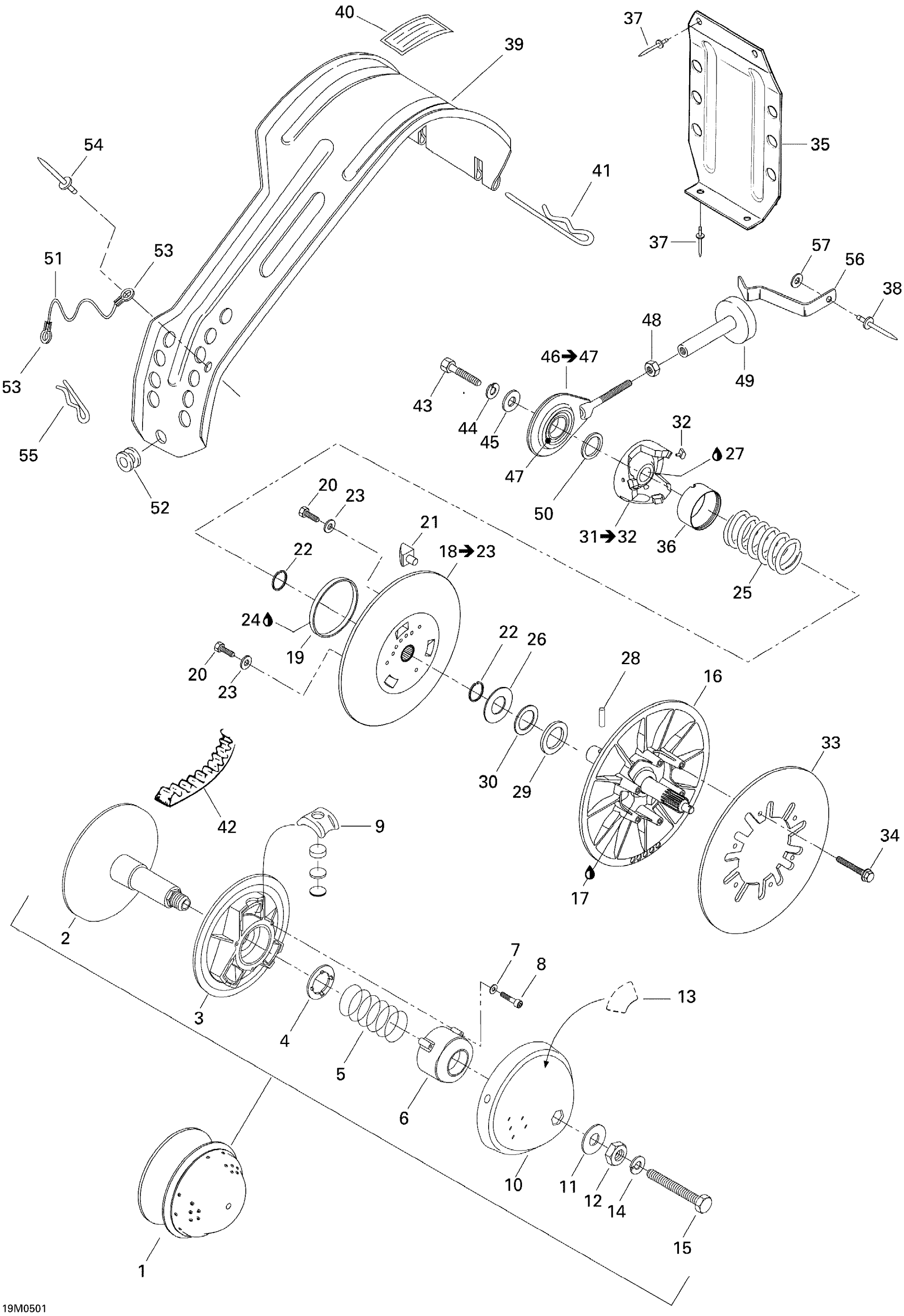 Схема узла: Pulley System