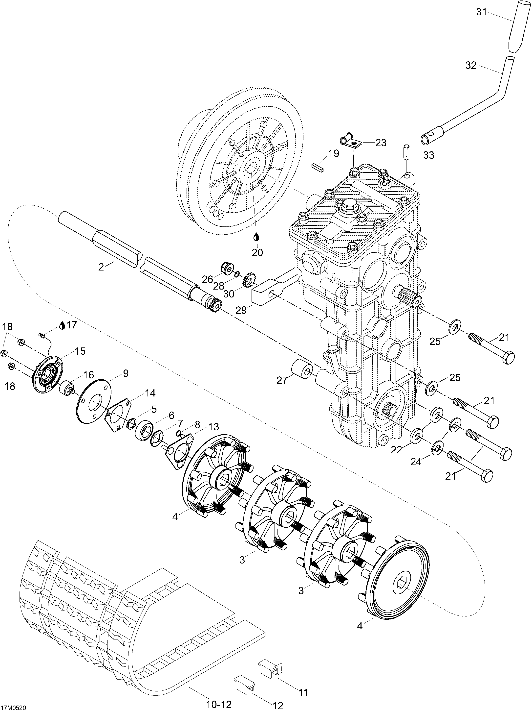 Схема узла: Drive System