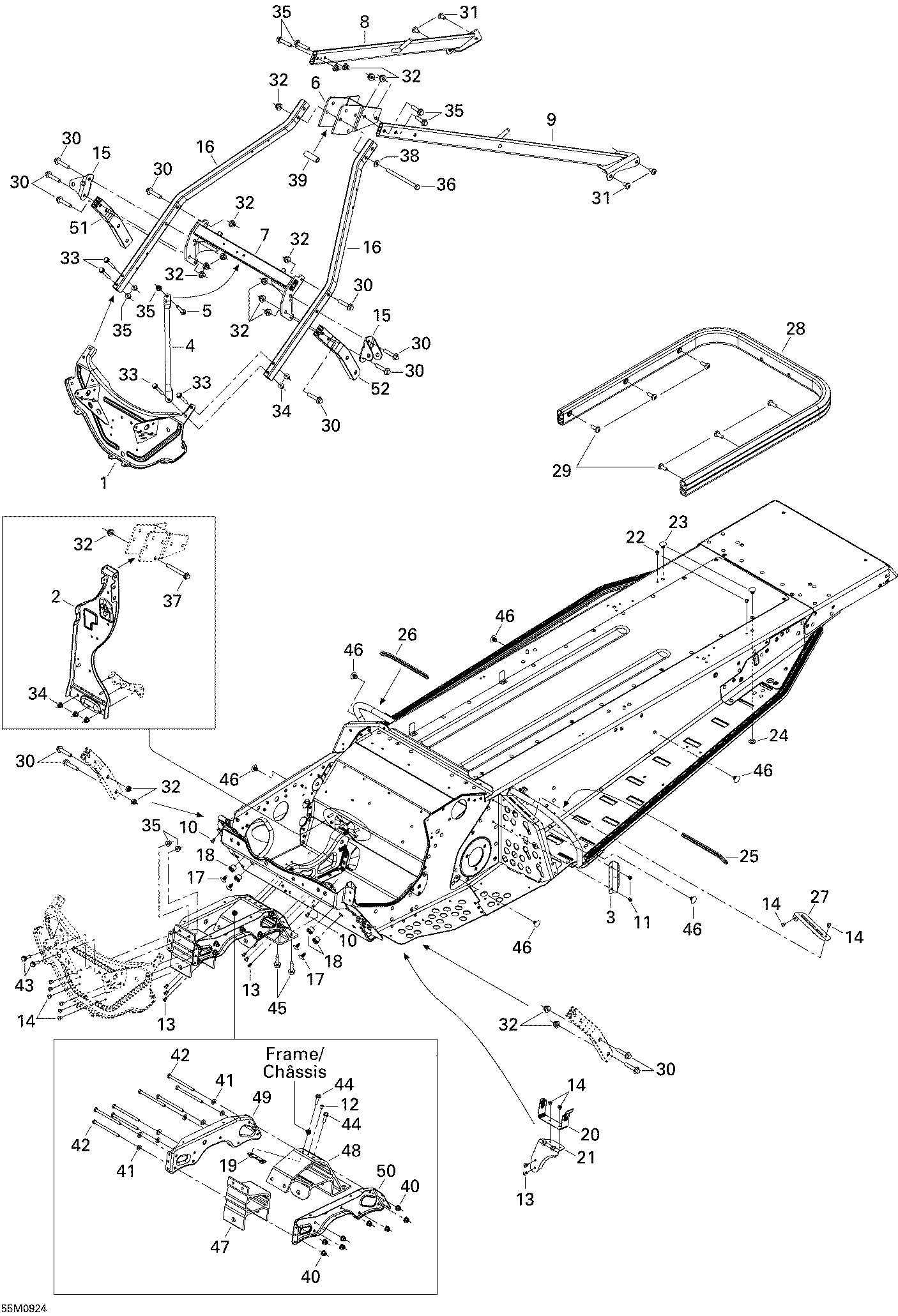 Схема узла: Frame and Components