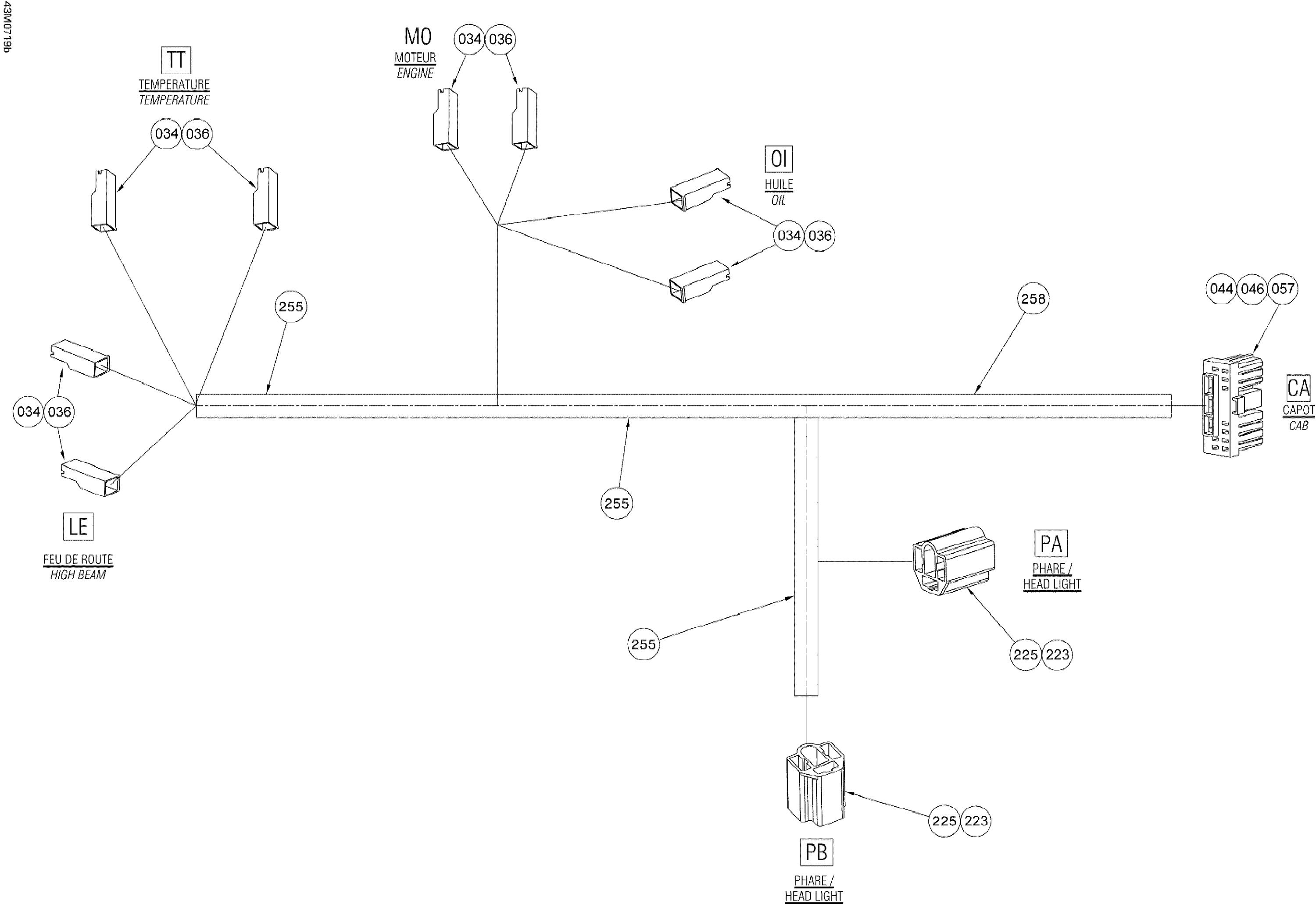 Electrical Harness Hood