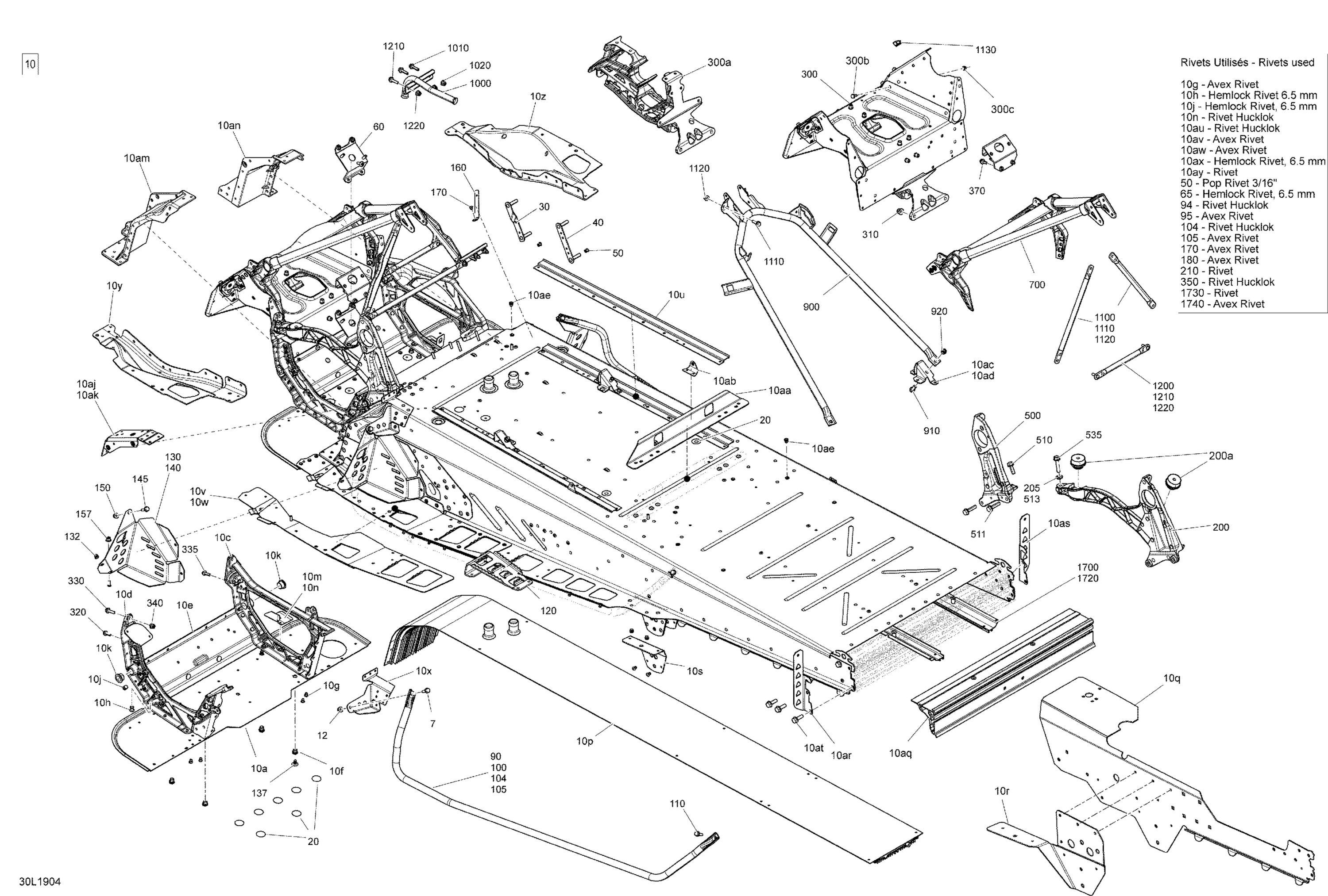 Frame - 1200 4-TEC