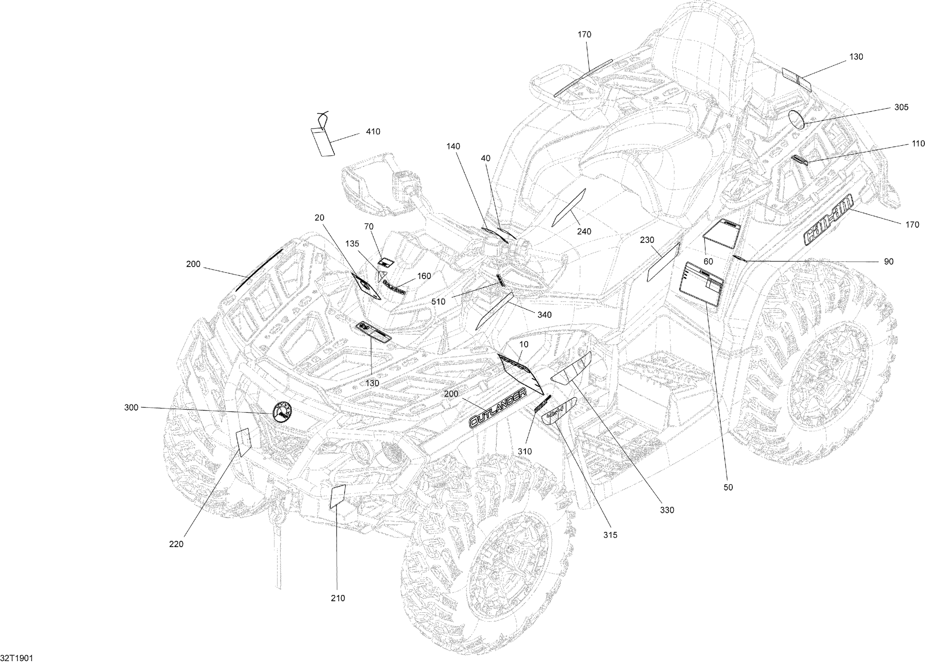 Схема узла: Decals XT