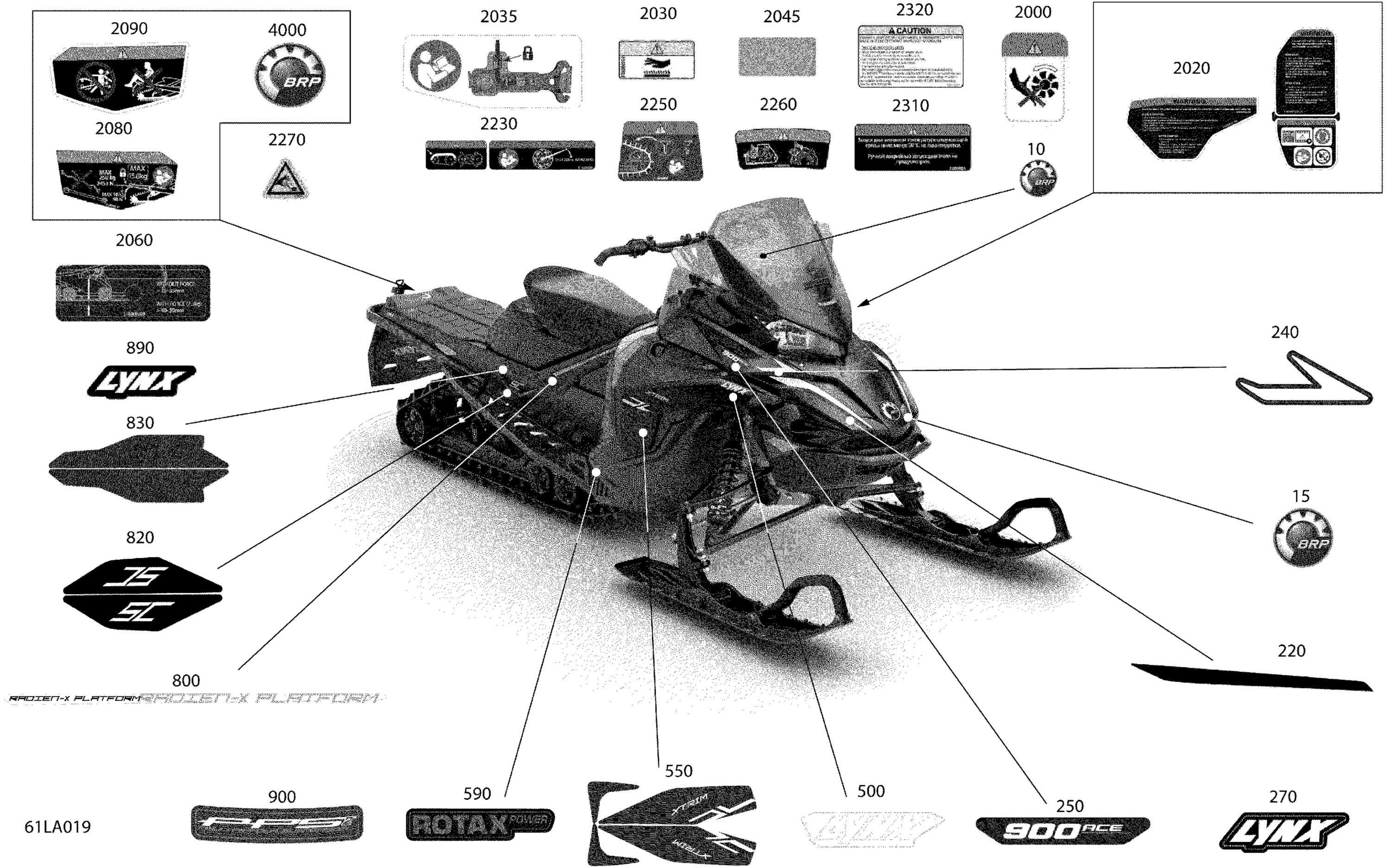 Схема узла: Body - Decals