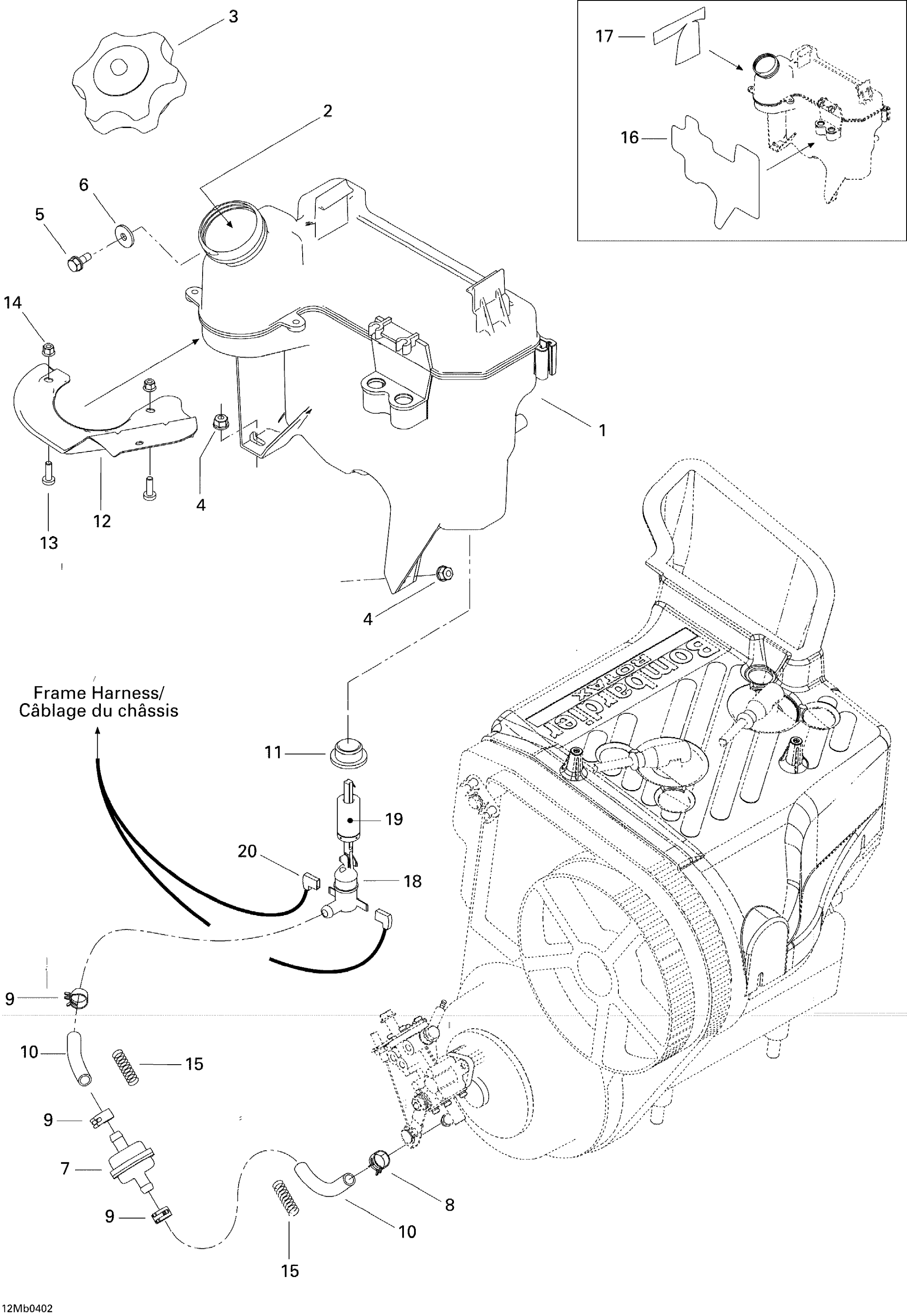Oil Tank And Support
