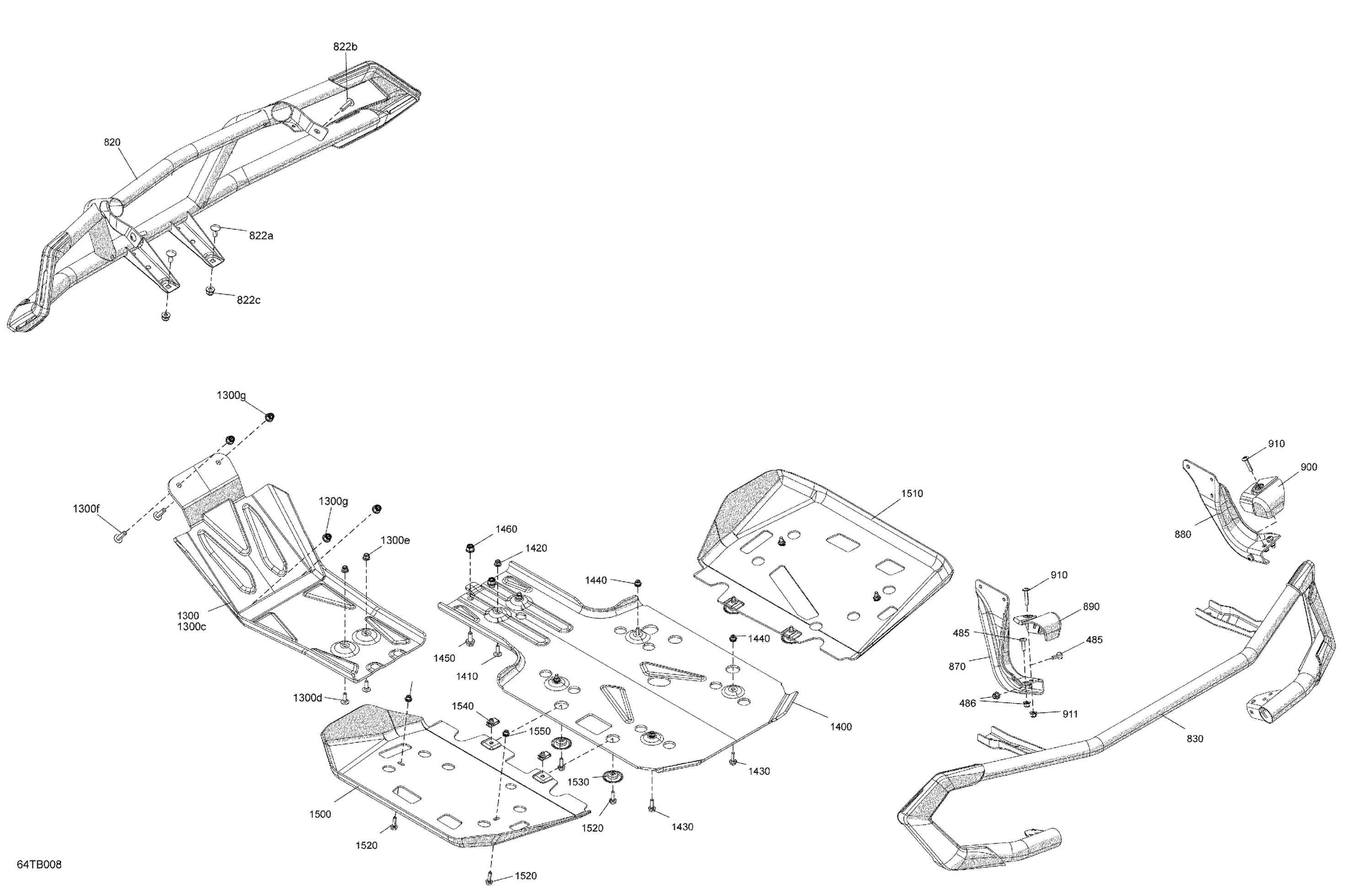 Body - Skid Plate and Bumper