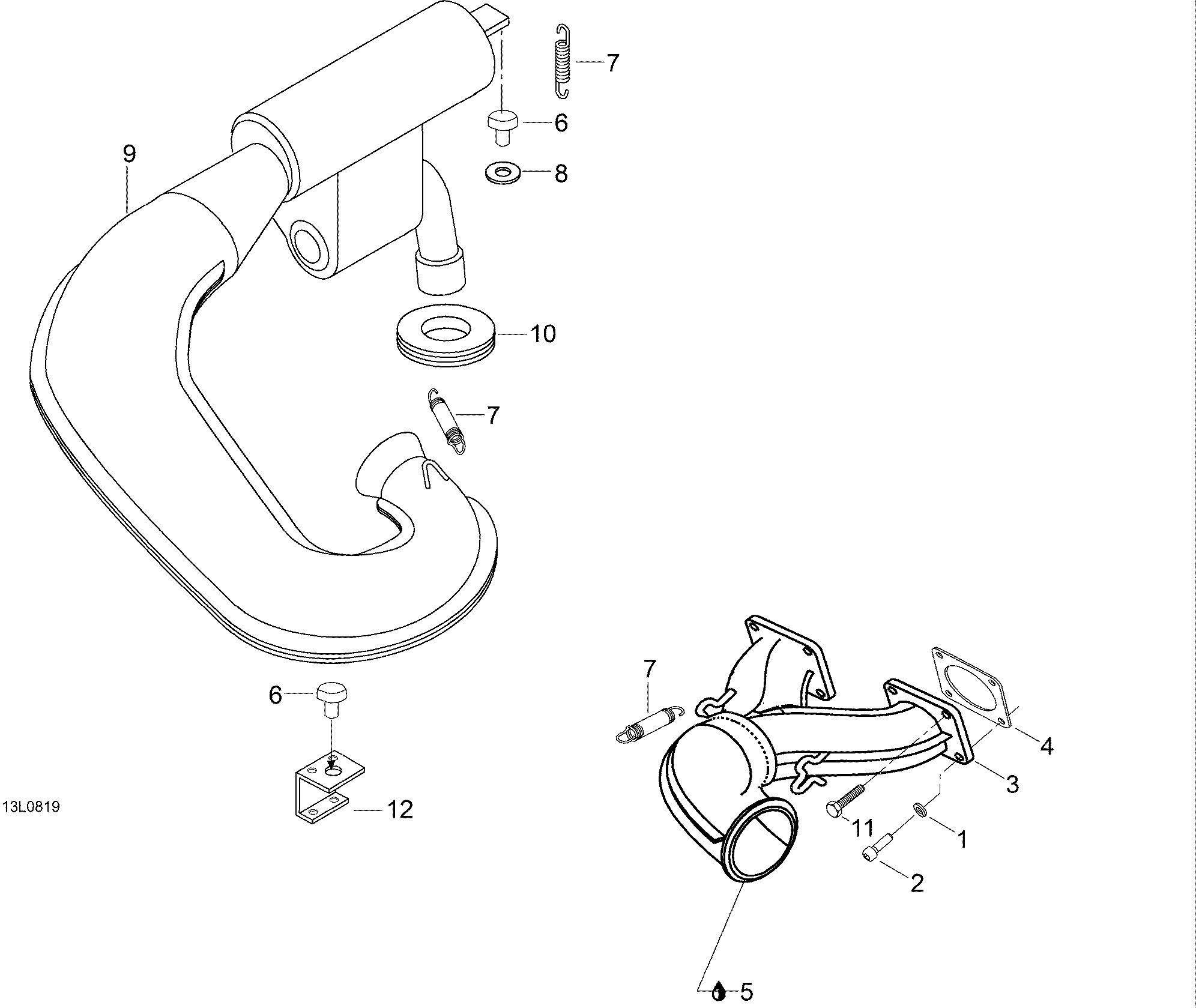 Схема узла: Exhaust System