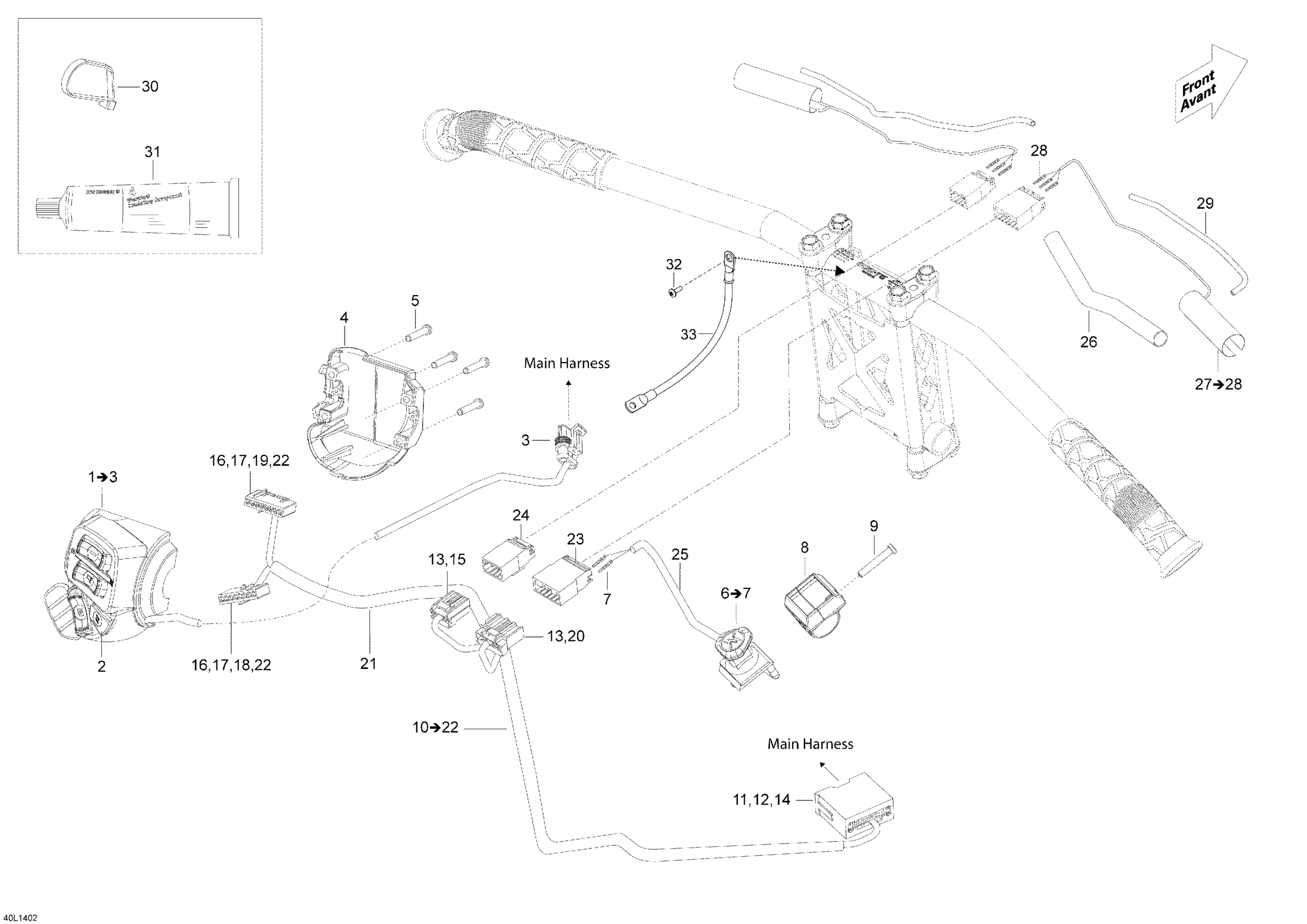 Steering Wiring Harness