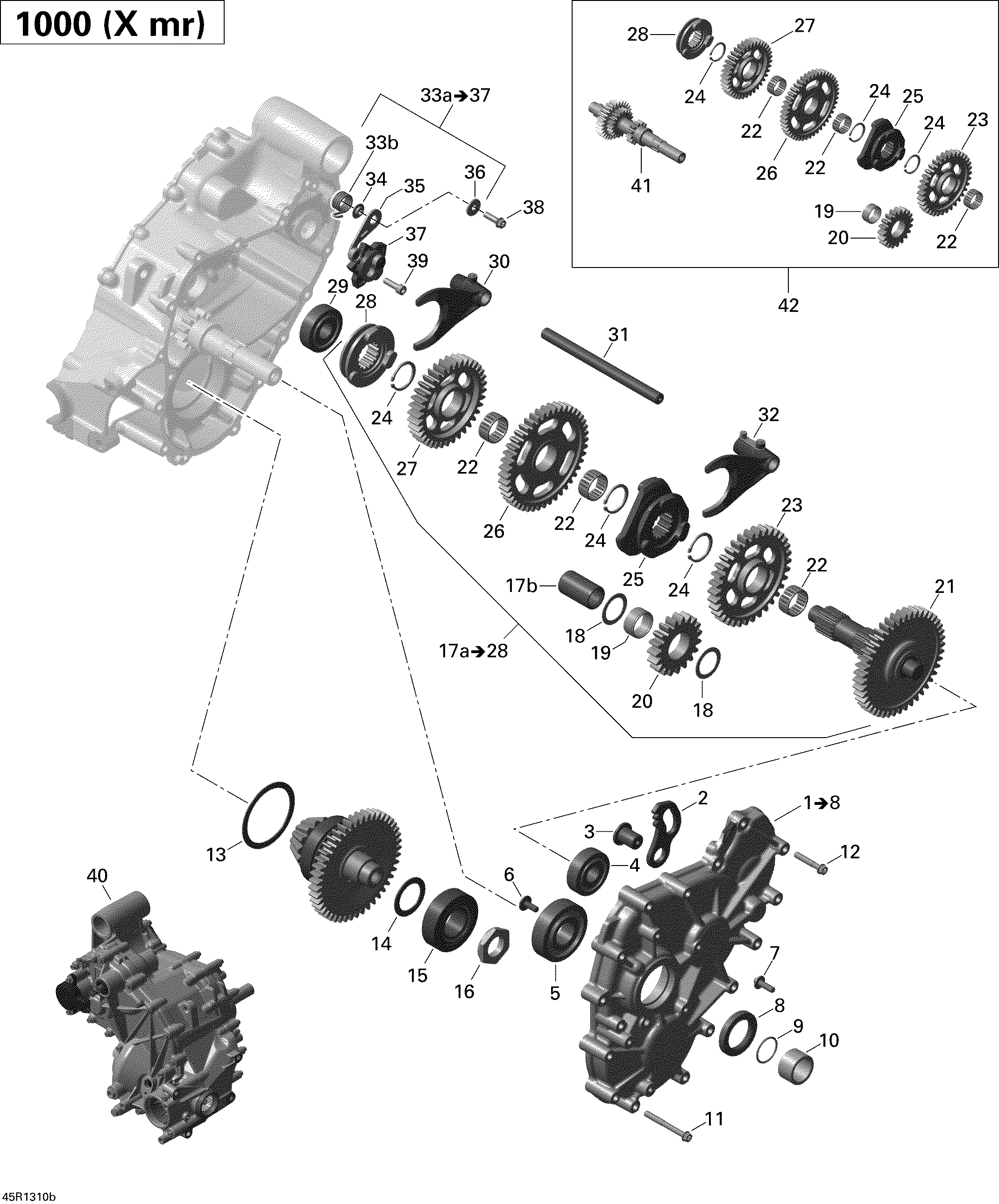 Схема узла: Gear Box 2