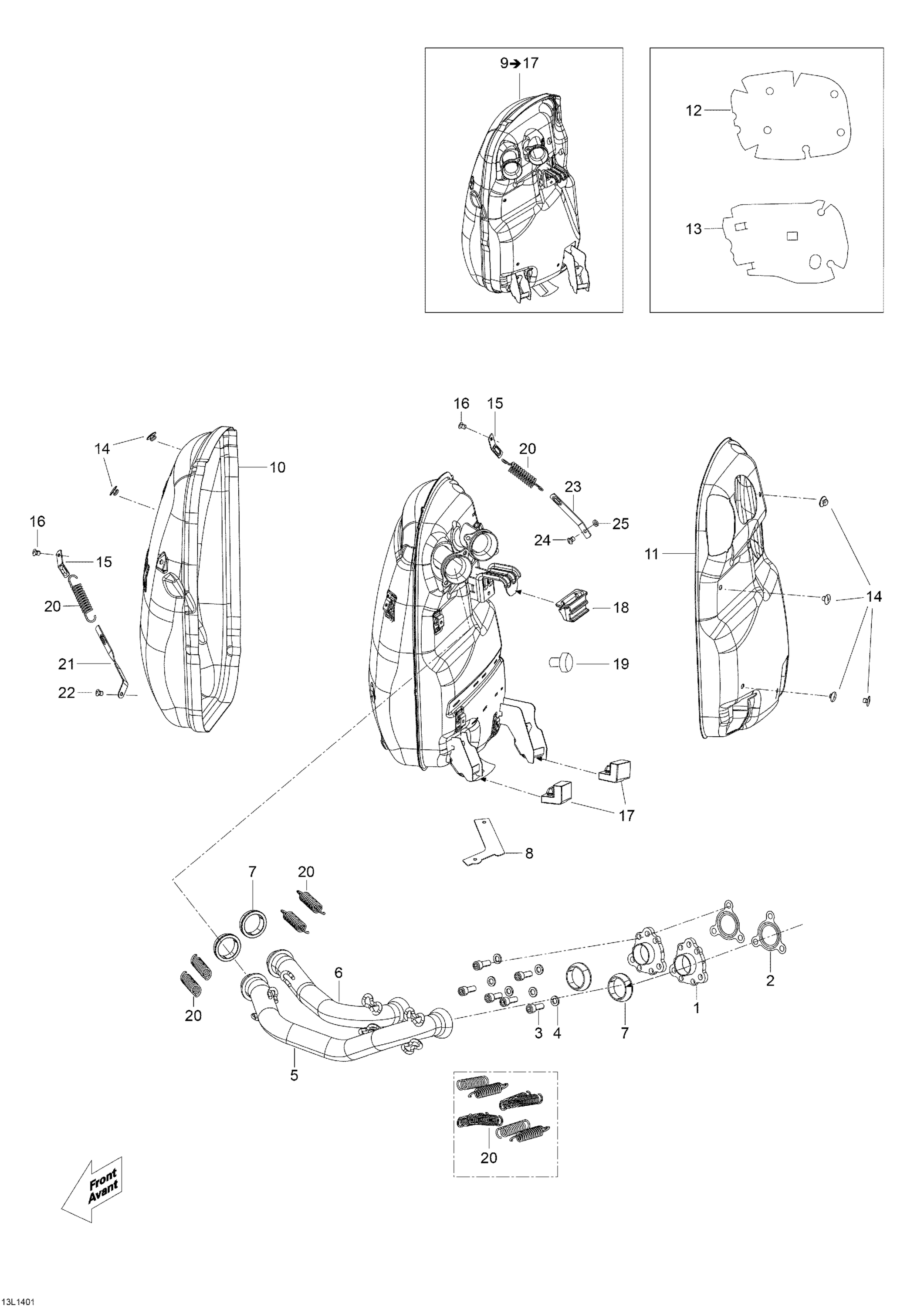 Схема узла: Exhaust System
