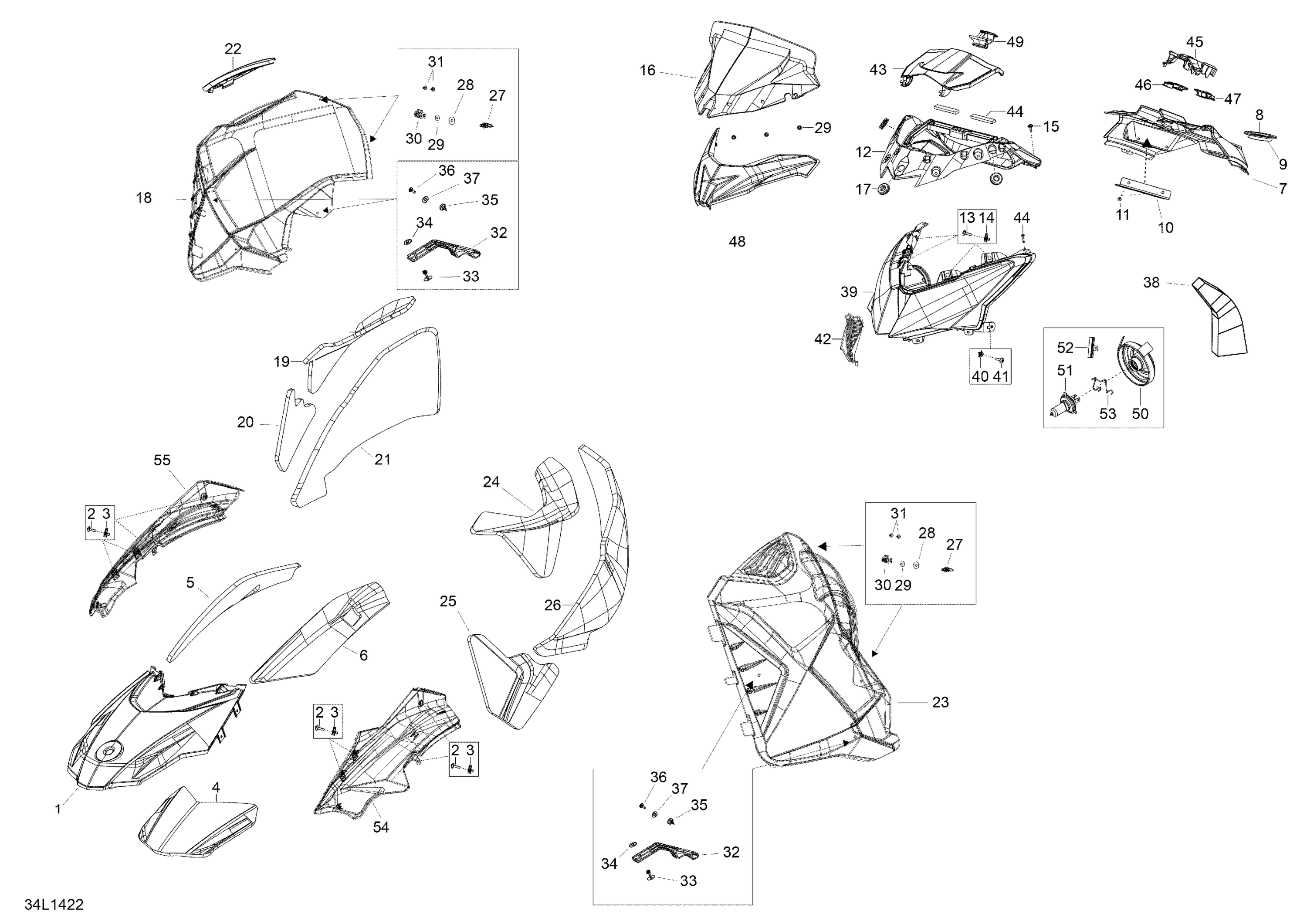 Схема узла: Hood
