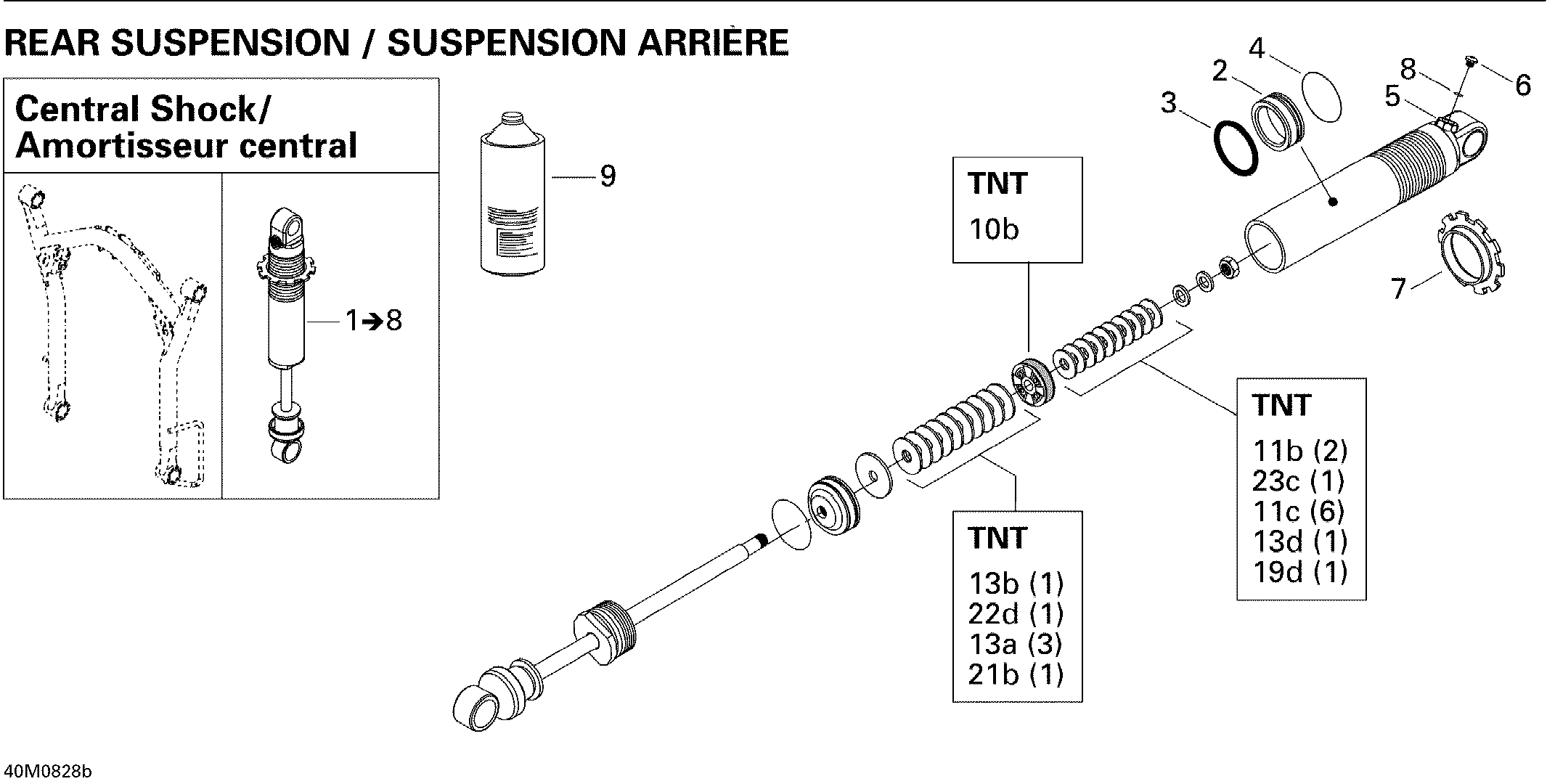 Take Apart Shock, Rear 2