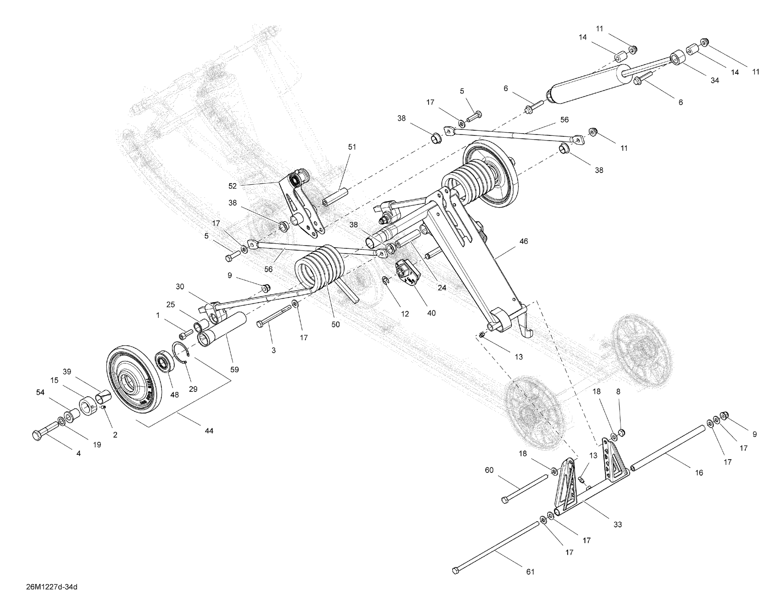 Rear Suspension Rear Arm(STD,Sport)