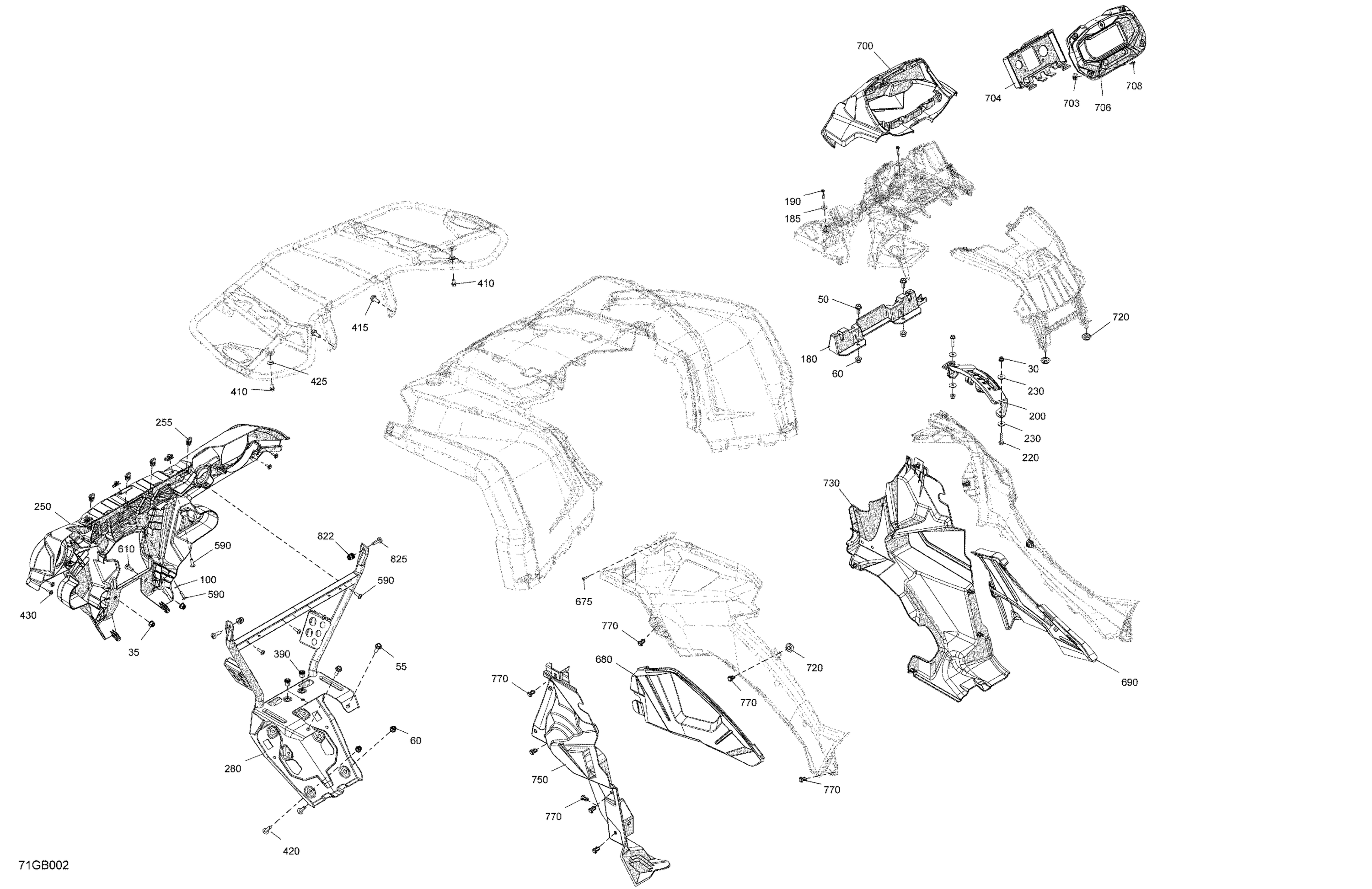 Body - Front Section