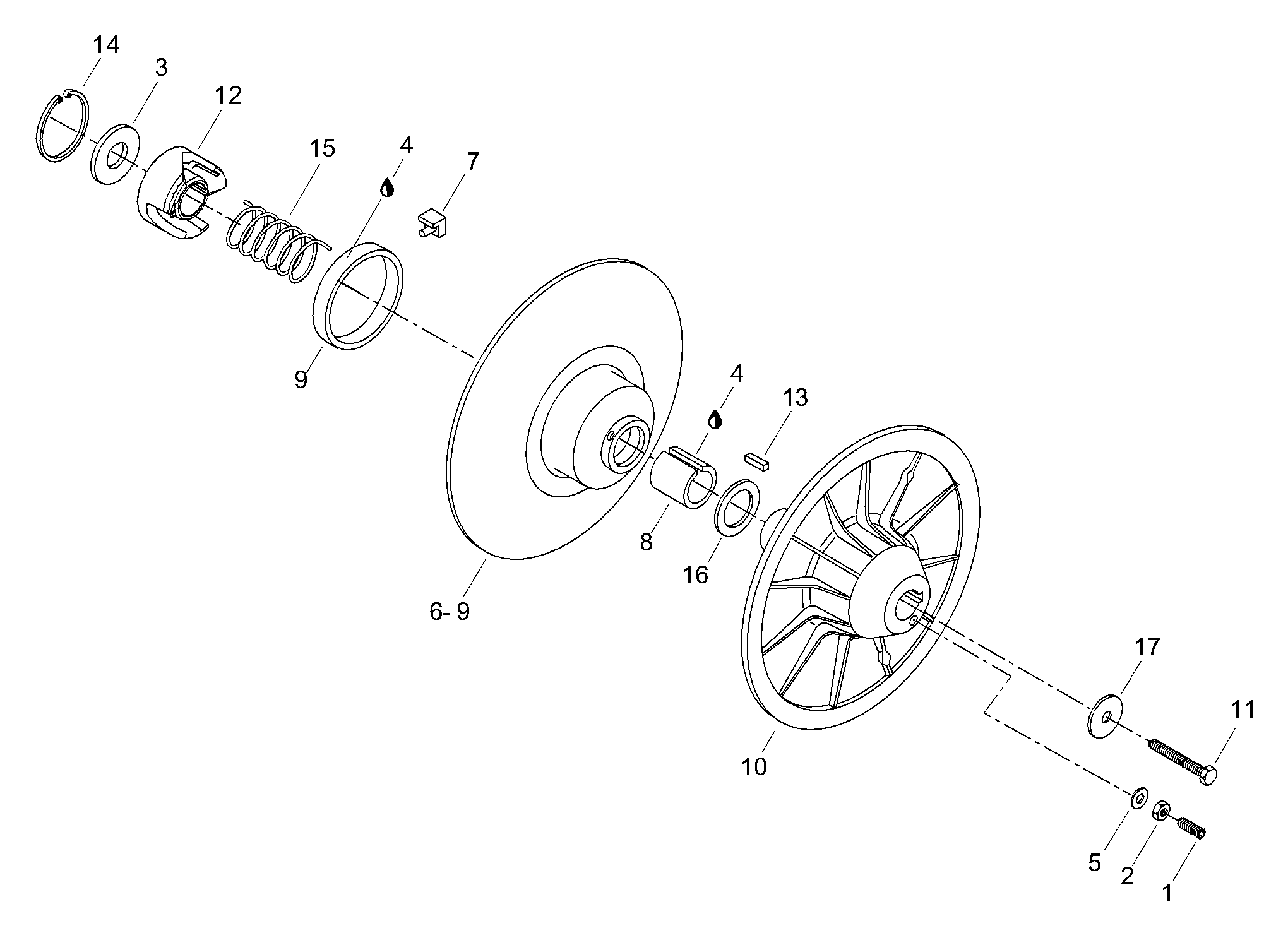 Driven Pulley
