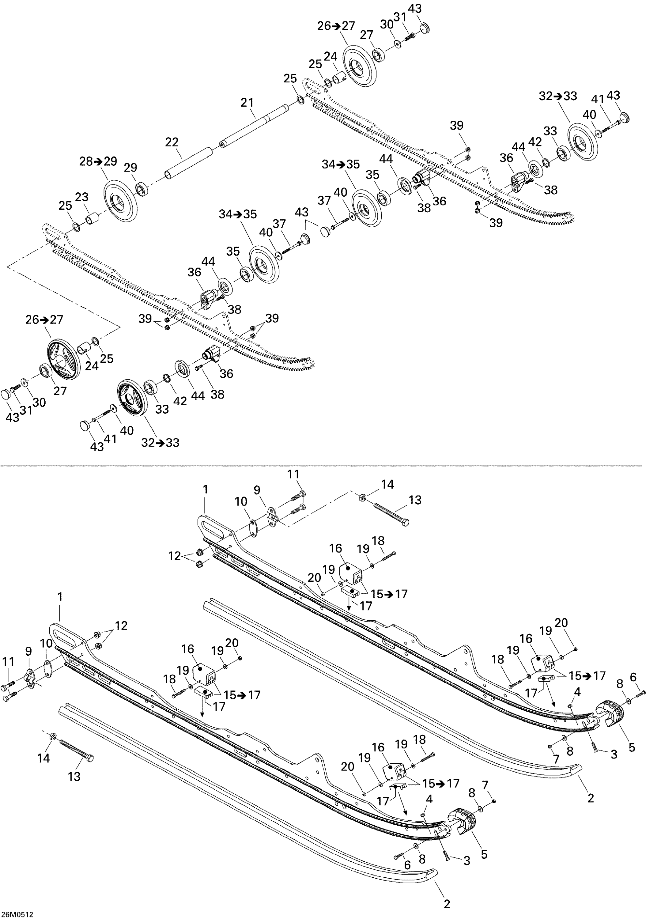 Rear Suspension 600HO