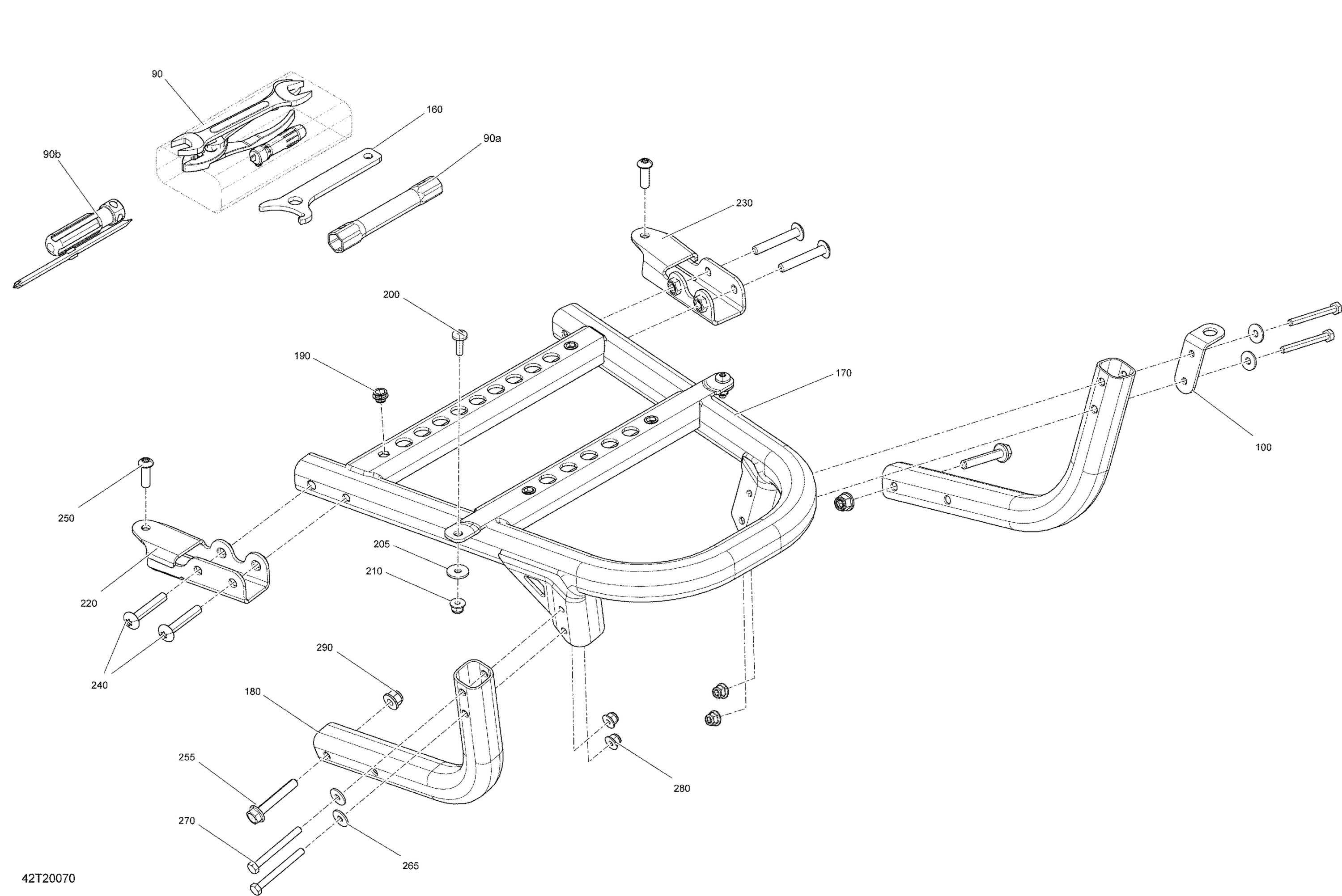 Схема узла: Front Storage Compartment