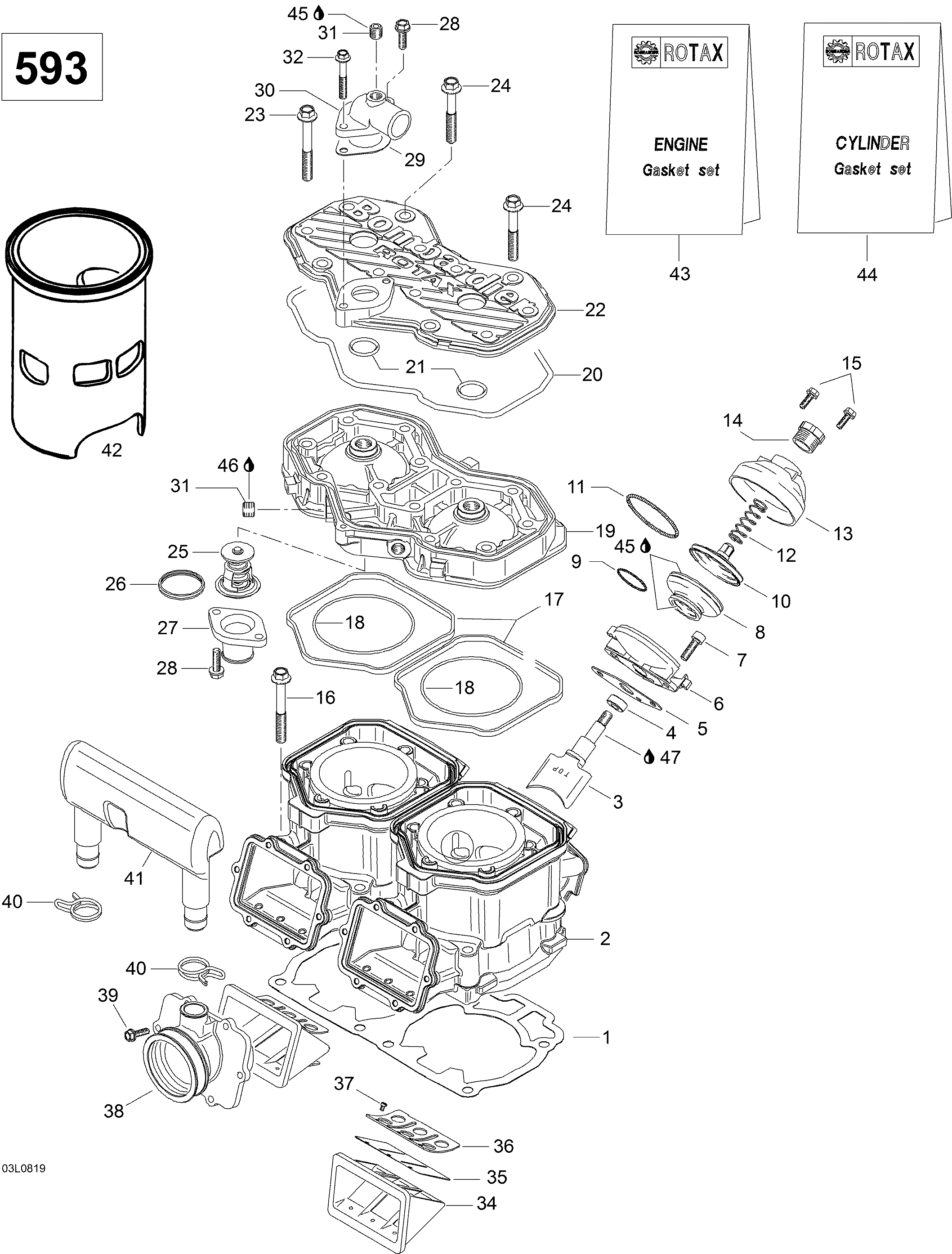 Cylinder And Cylinder Head  _03L0901