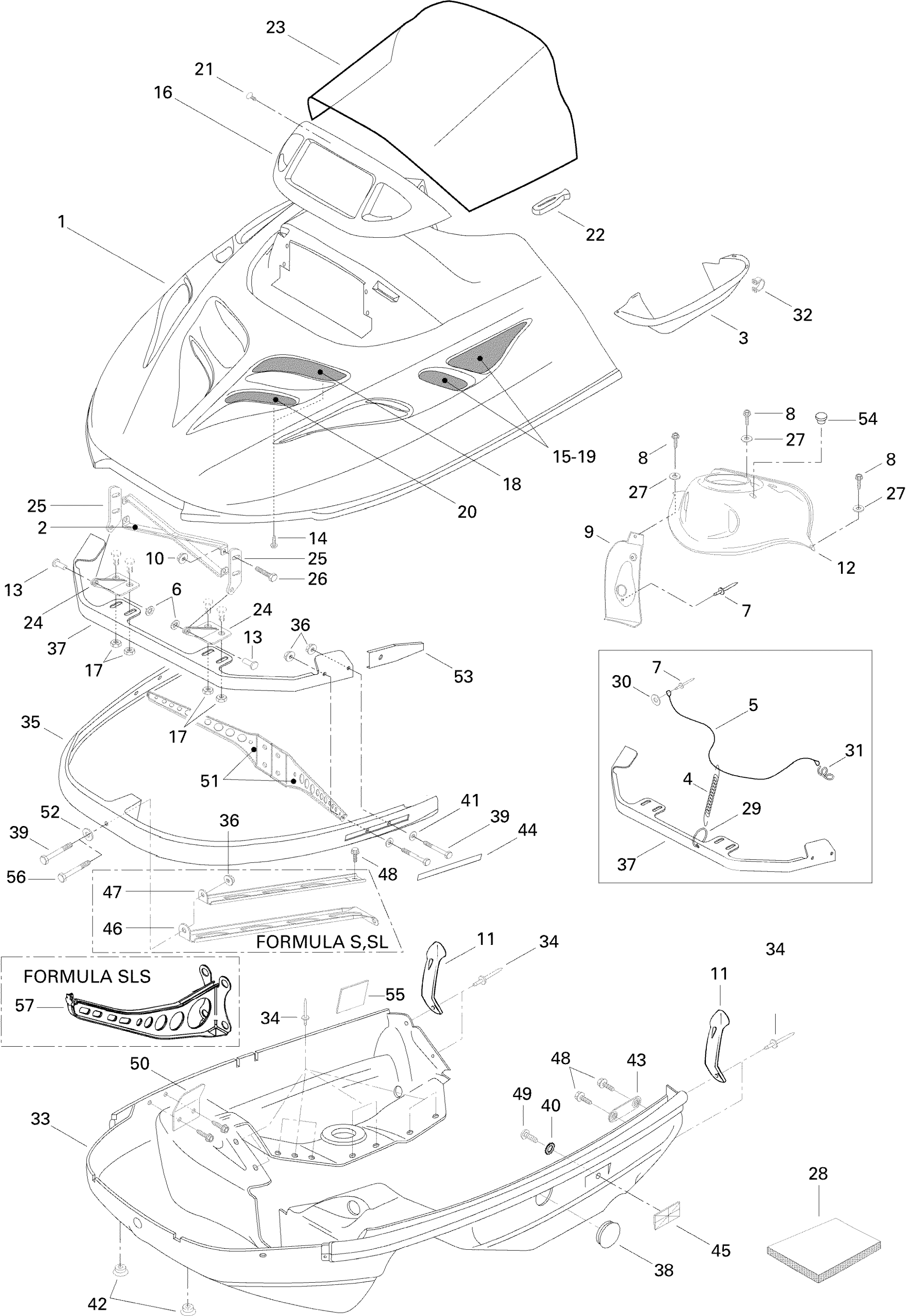 Cab And Console Formula SLS