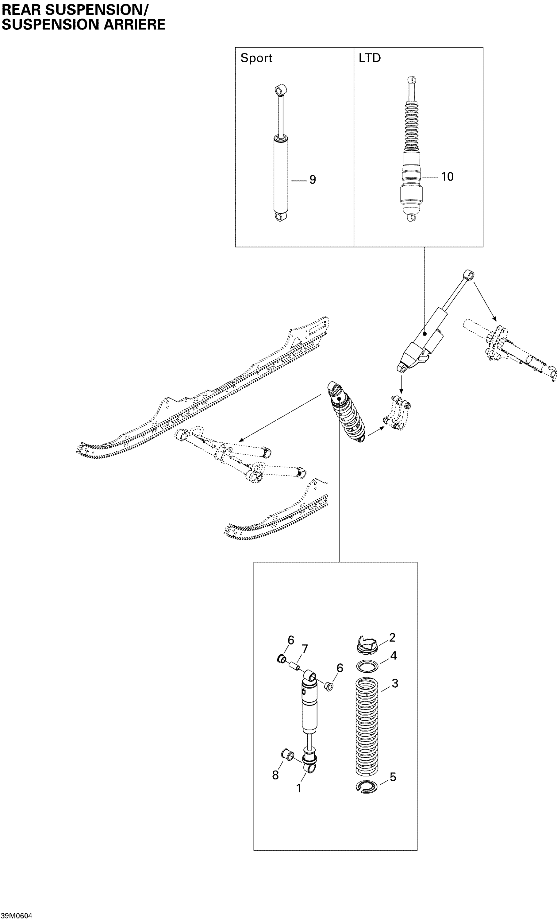 Rear Suspension Shocks LTD