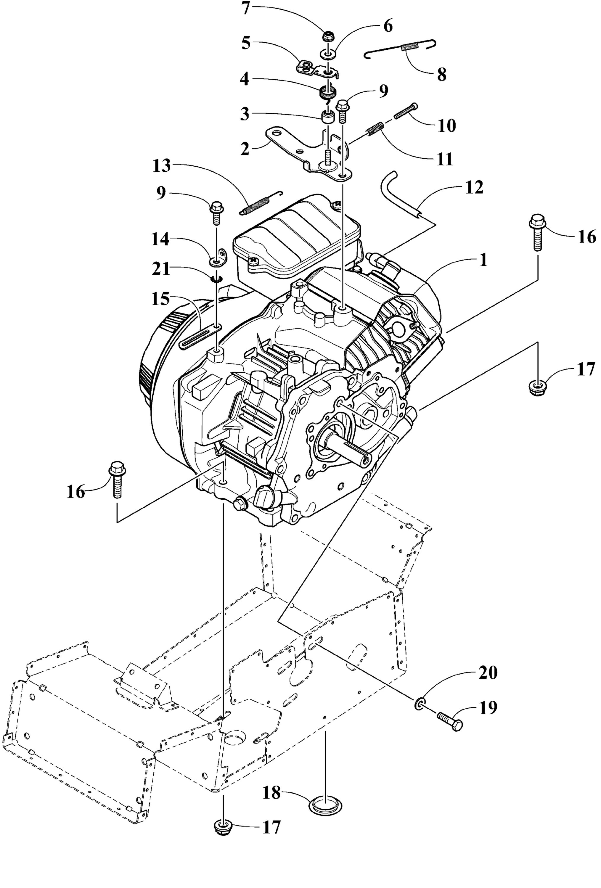 Схема узла: Engine and Components