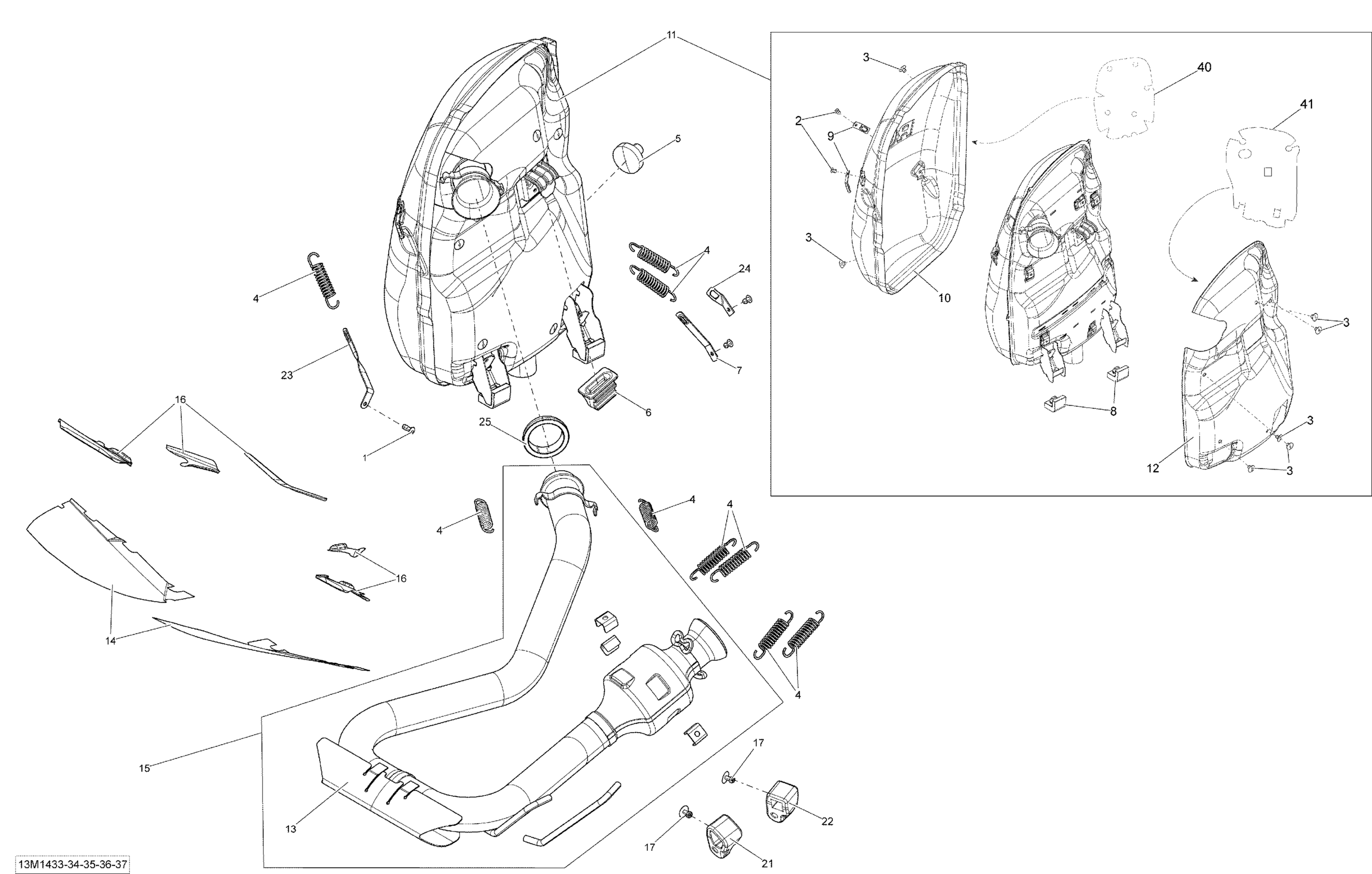 Схема узла: Exhaust System