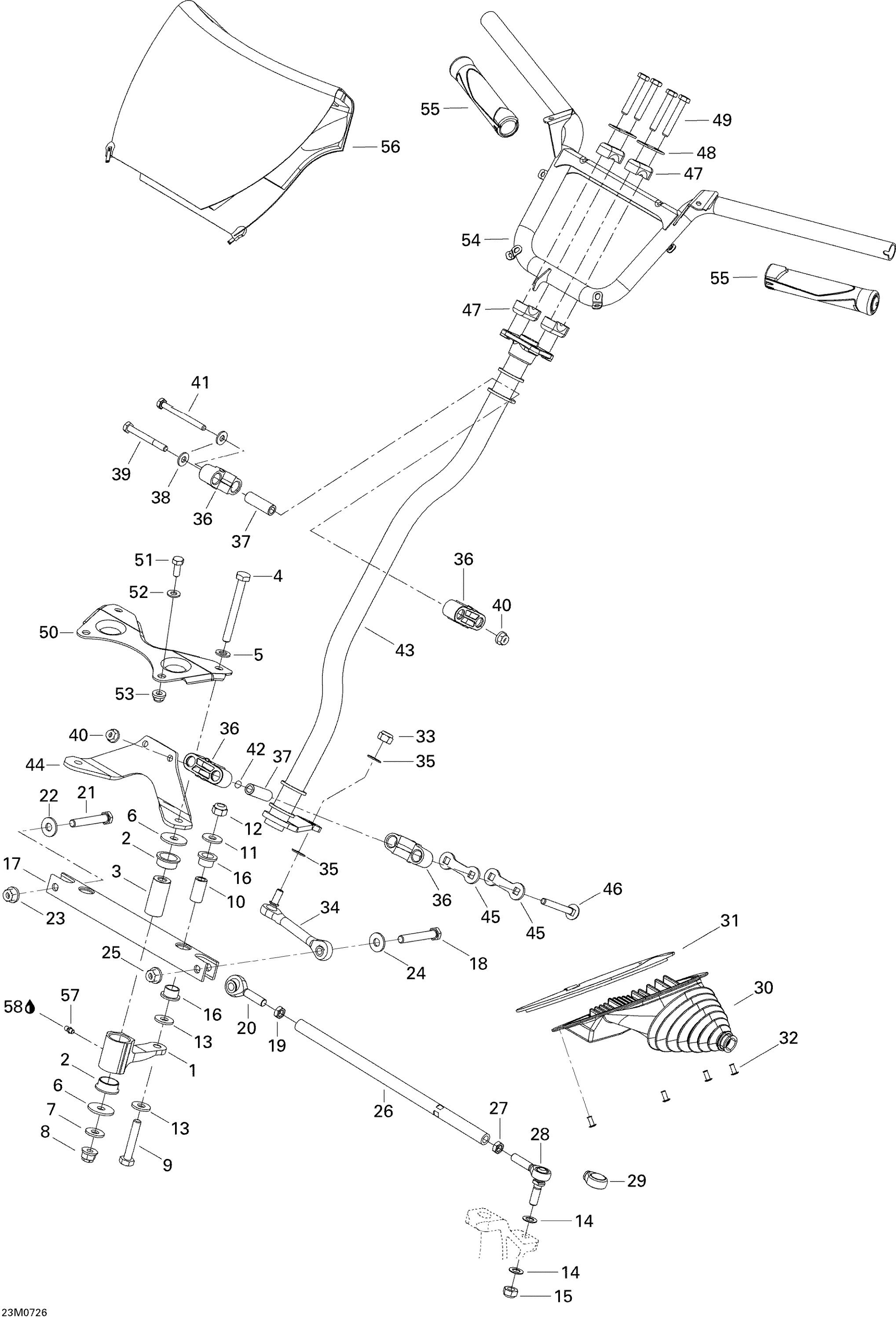 Steering System 600 HO SDI