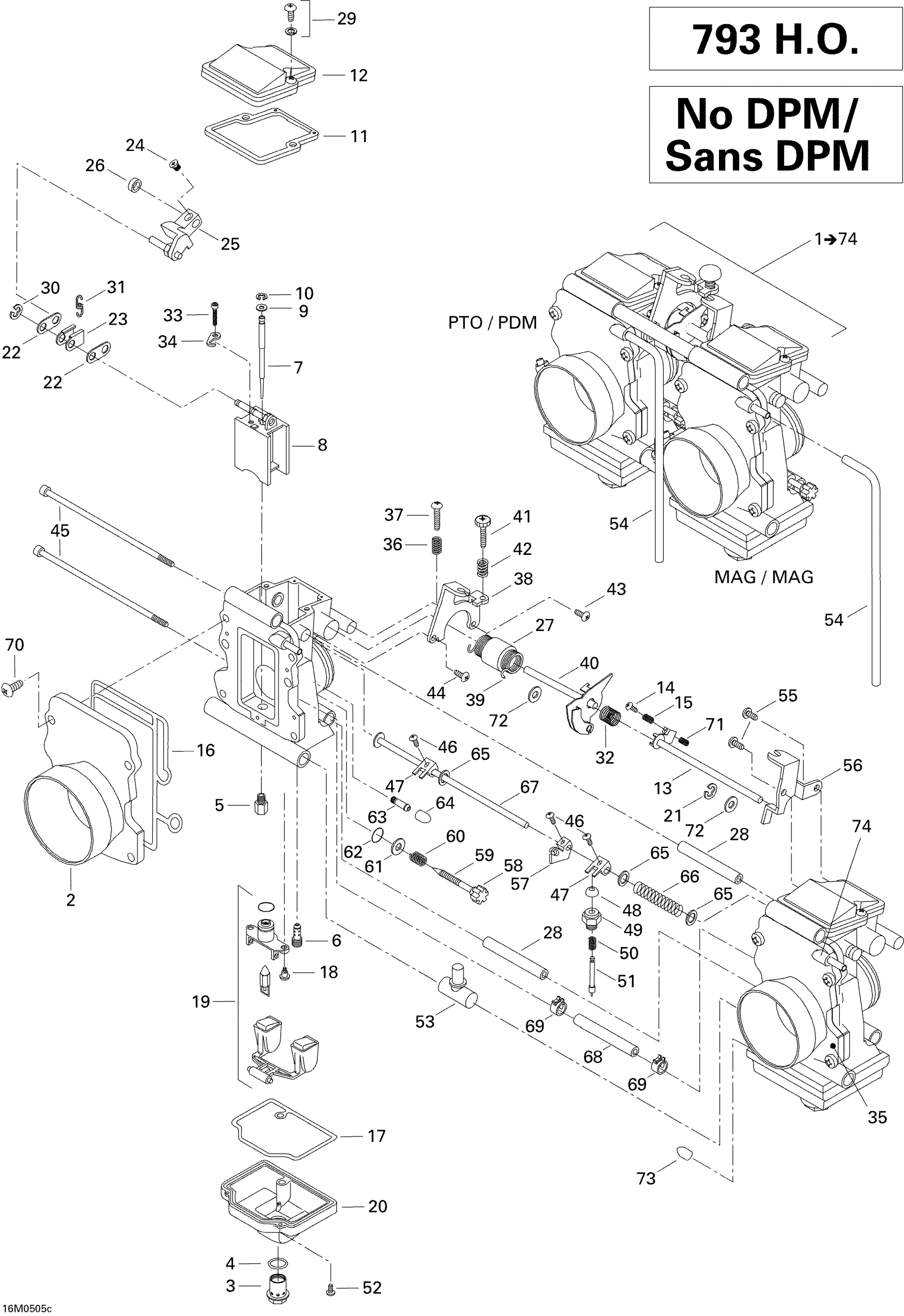 Carburetor No DPM