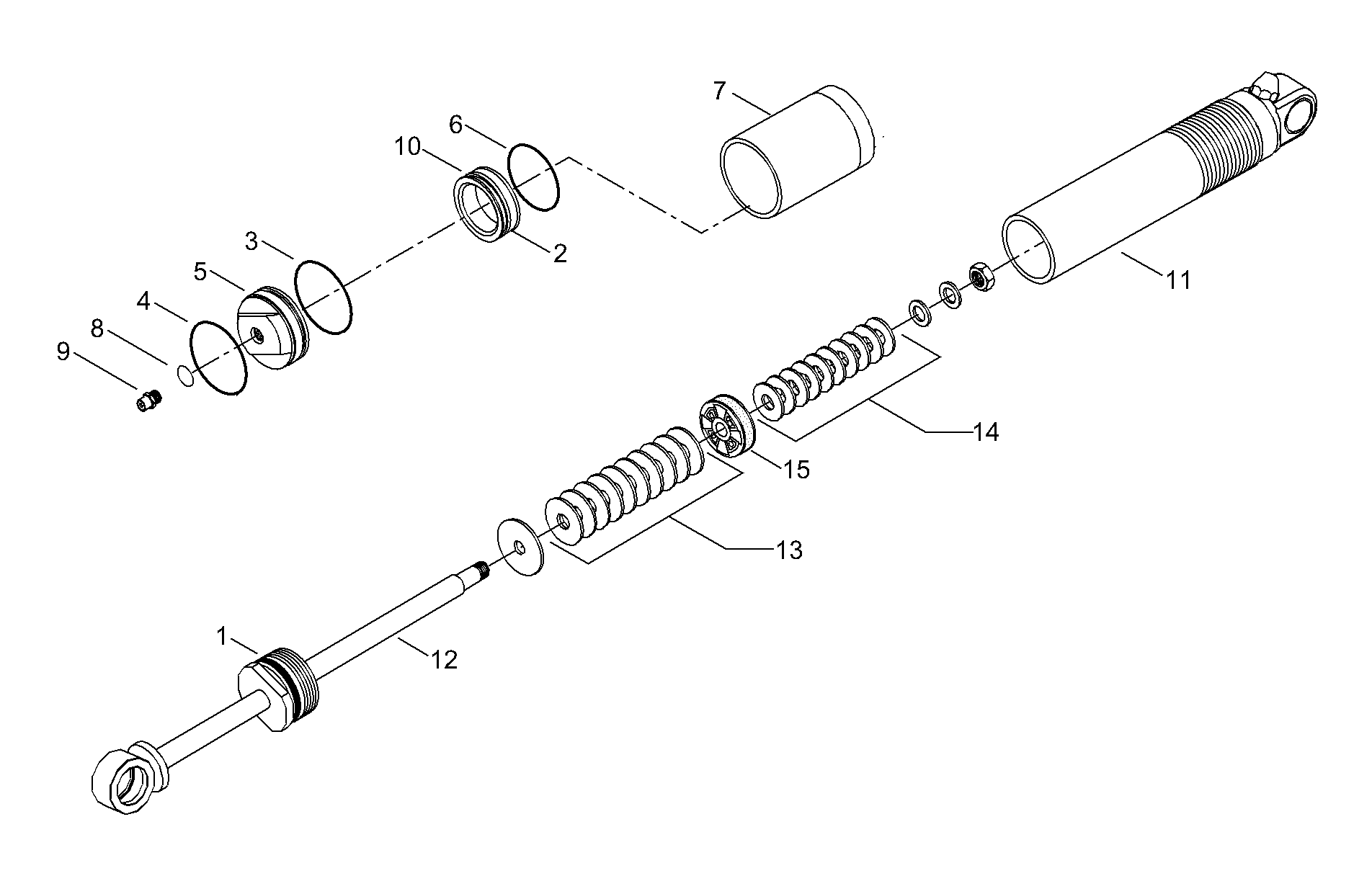 Схема узла: Front Suspension