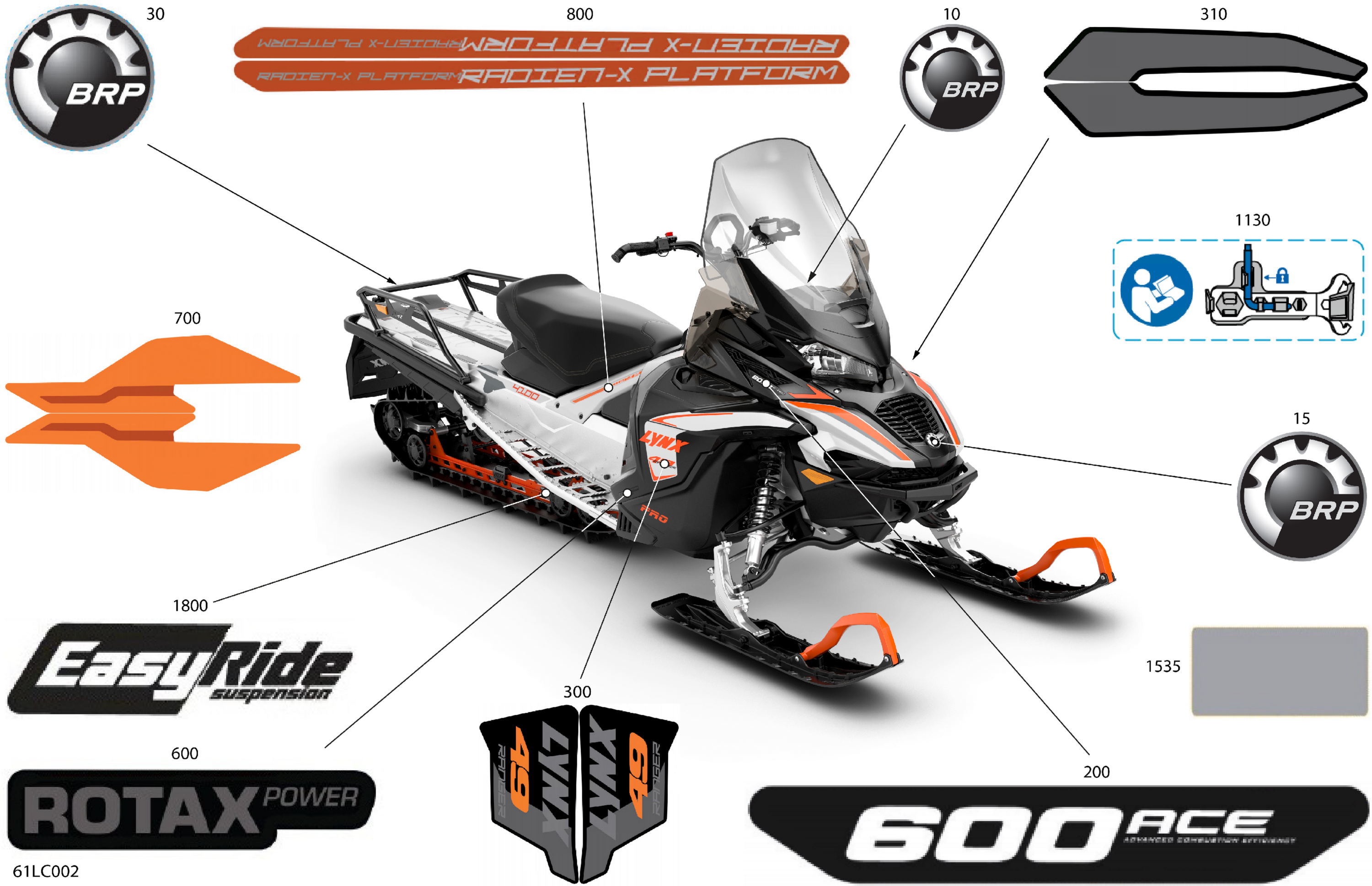 Схема узла: Body - Decals