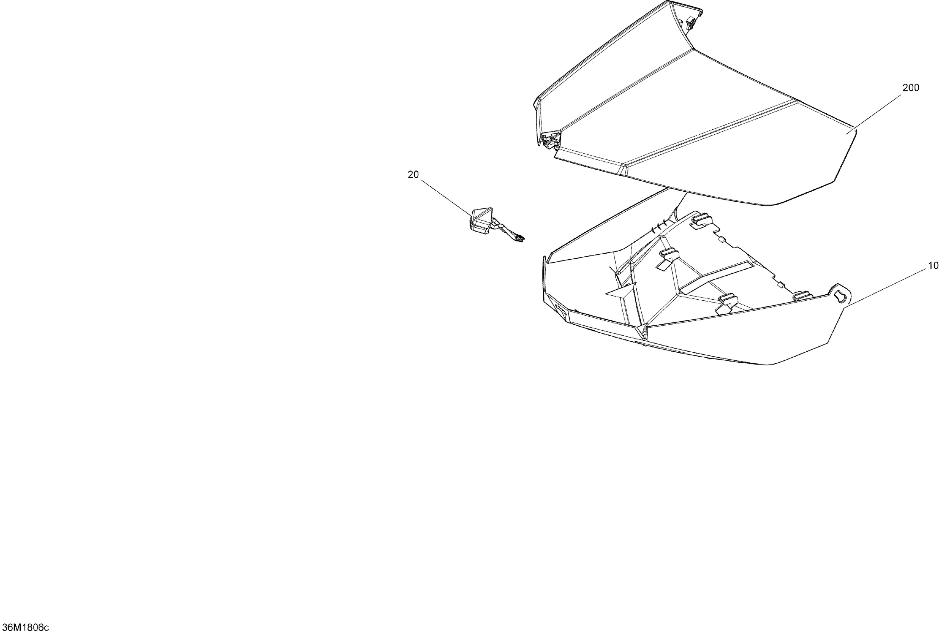 Luggage Rack - 600 CARB
