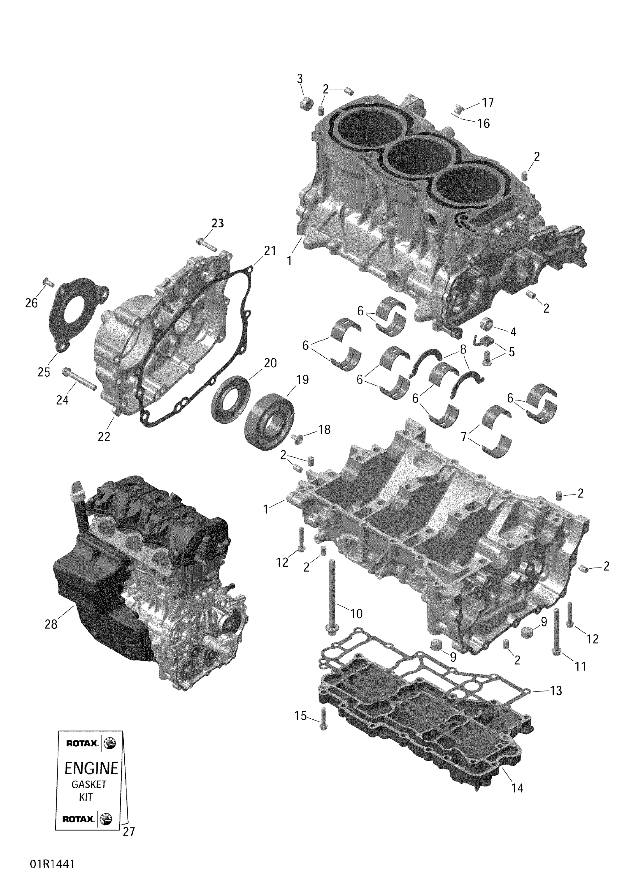Схема узла: Engine Block