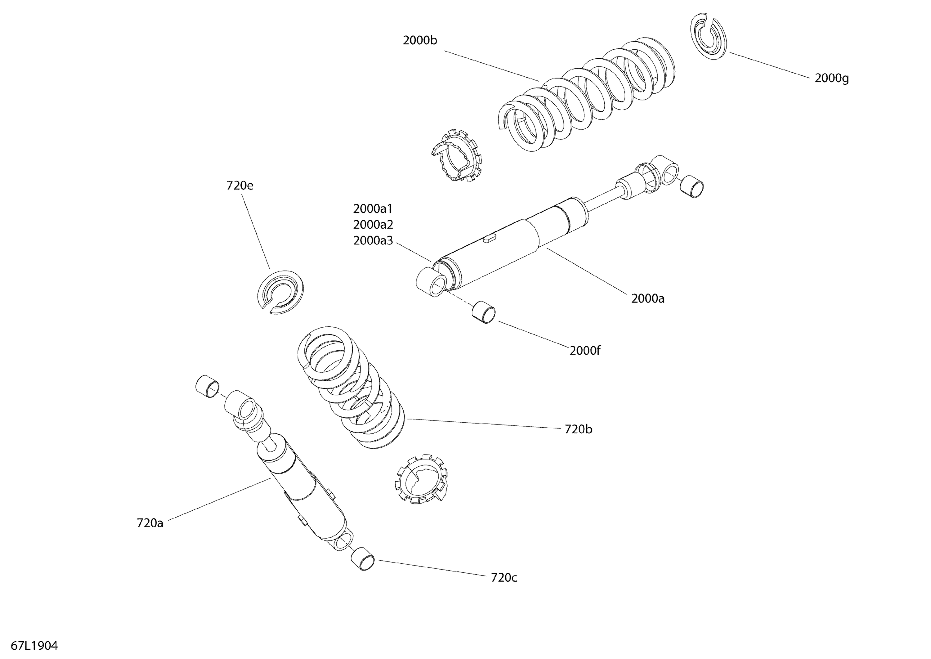 Rear Shocks - SC