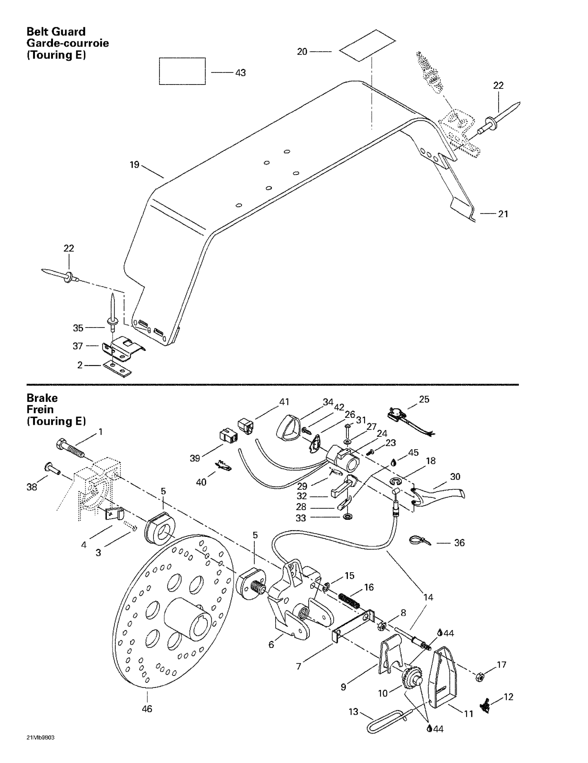 Brake And Belt Guard