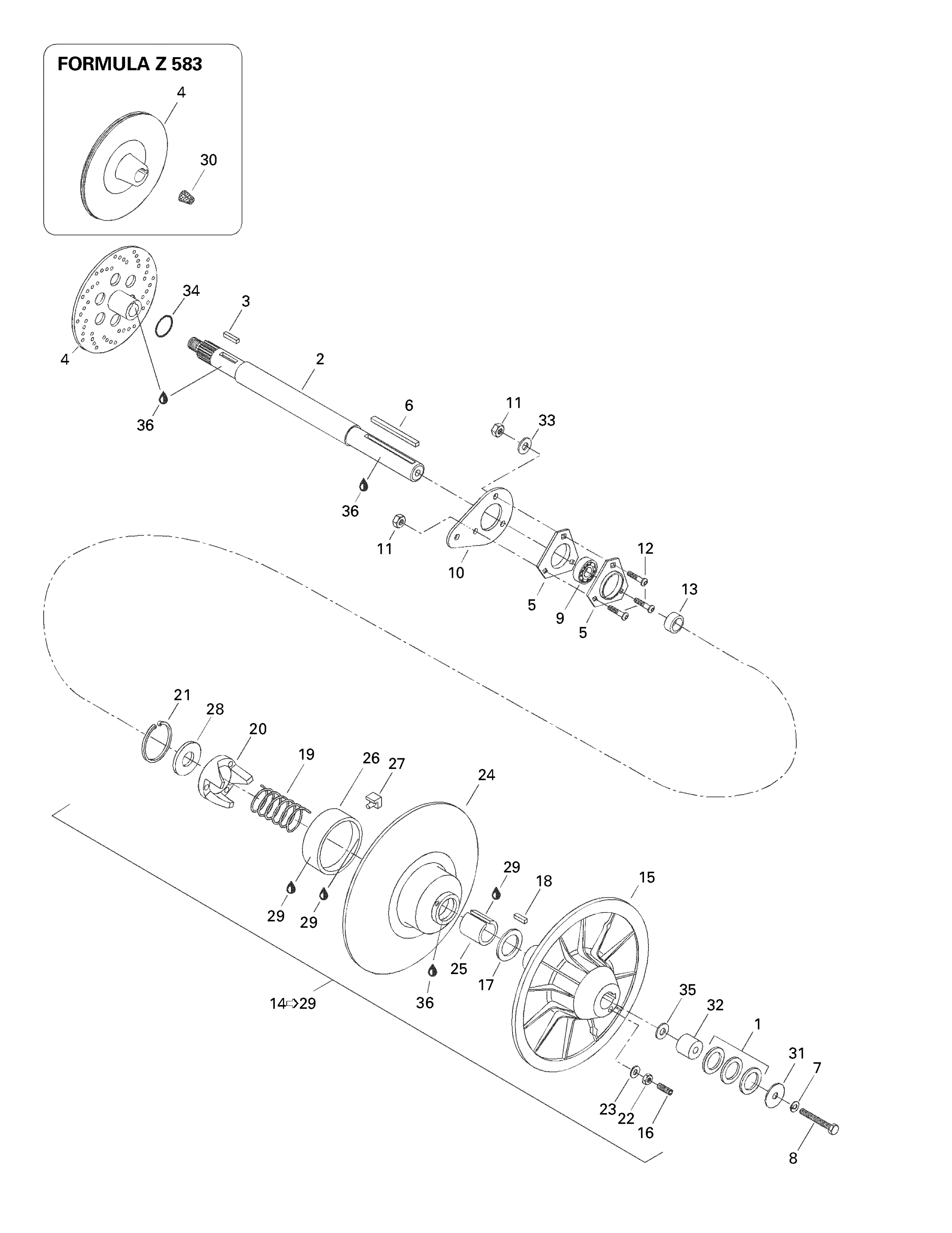 Driven Pulley