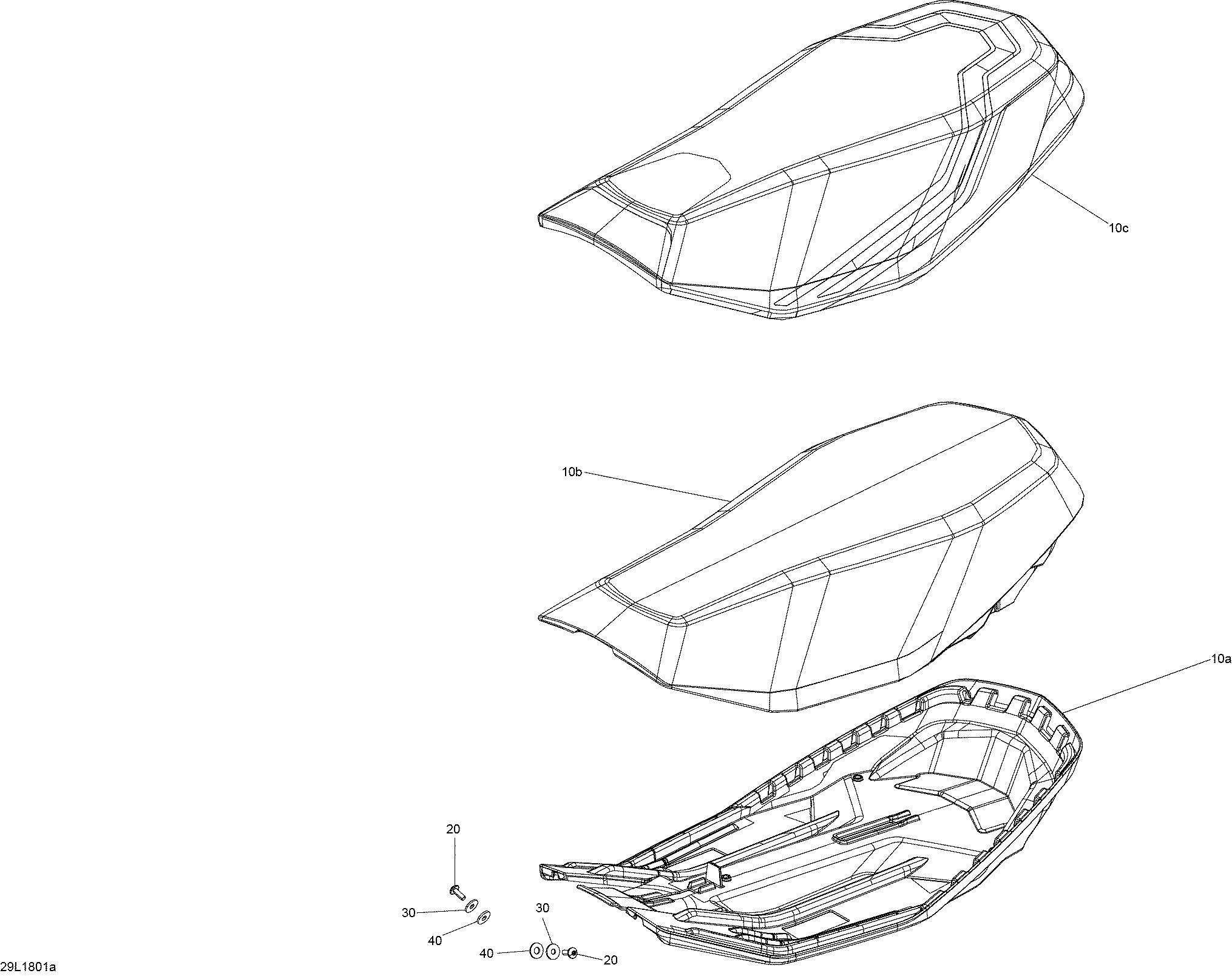 Seat Xtrim - 850 E-TEC