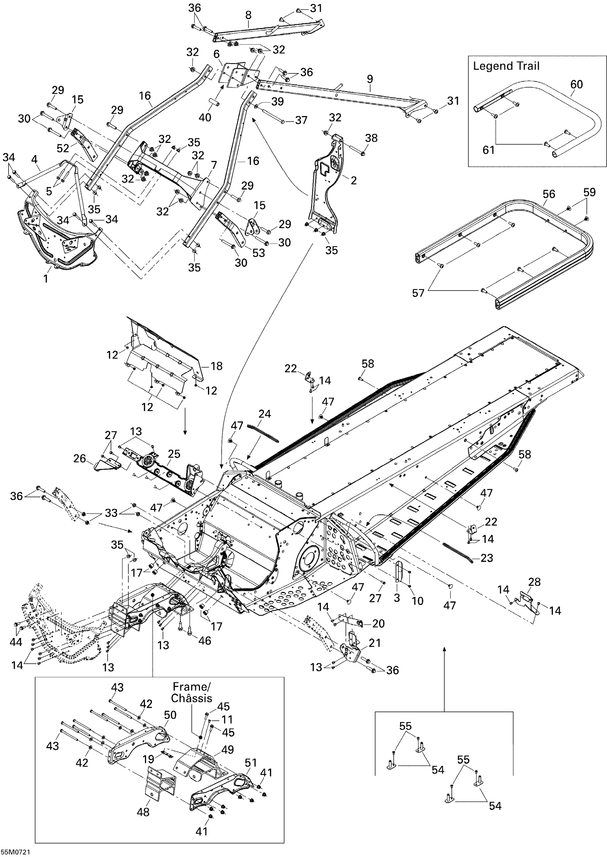 Схема узла: Frame and Components