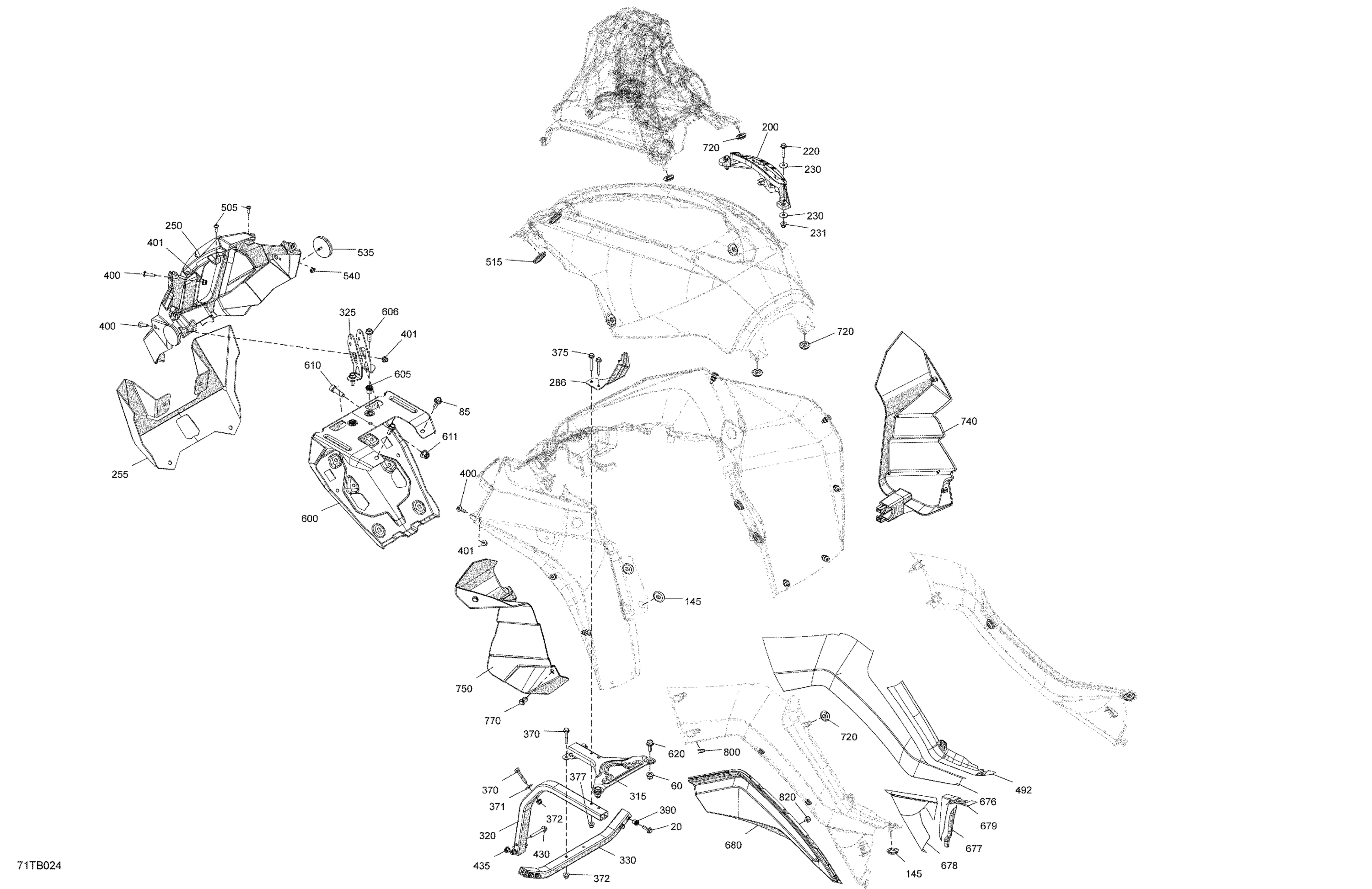 Body - Front Section