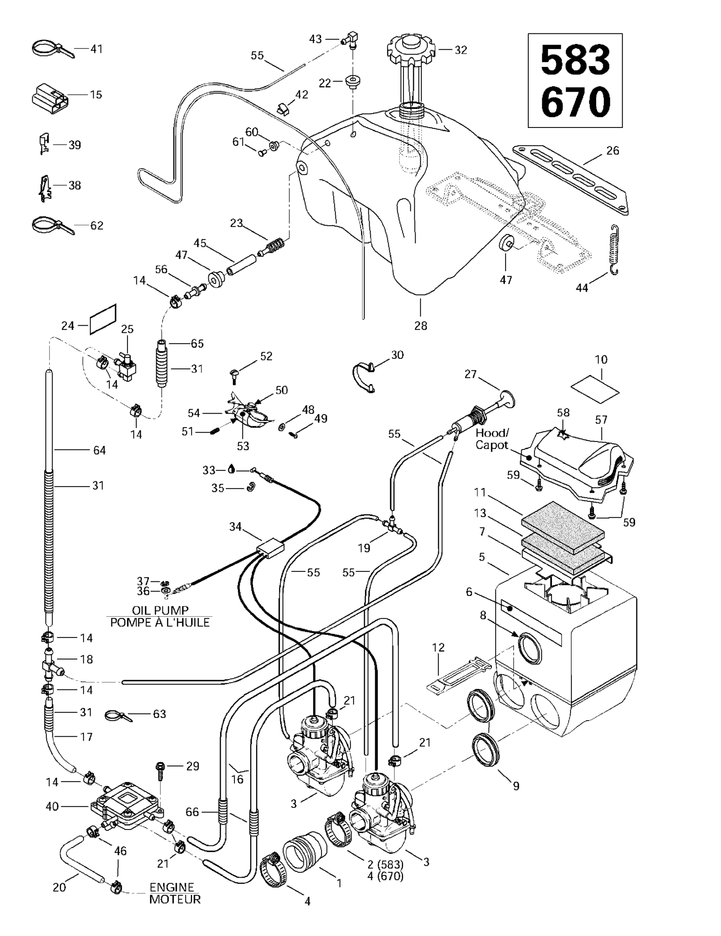 Fuel System (583, 670)