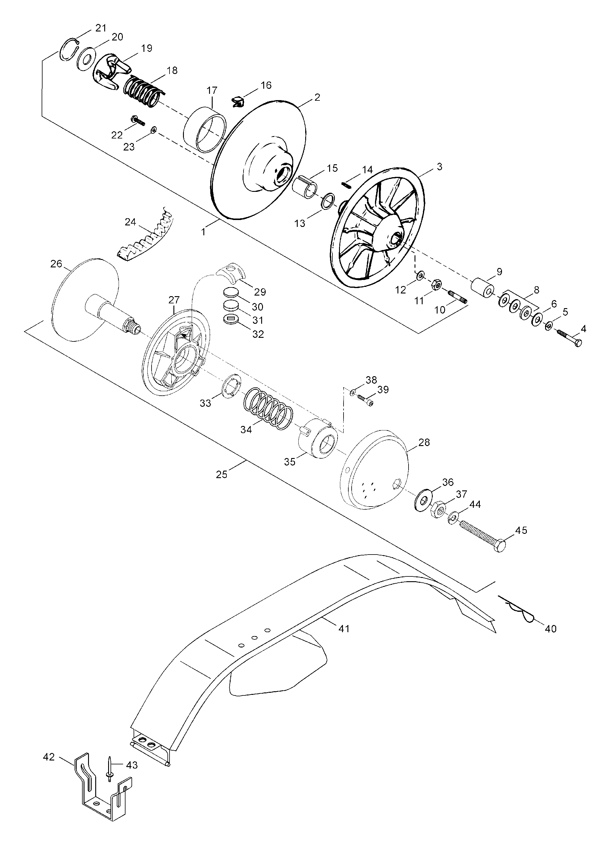 Схема узла: Clutch