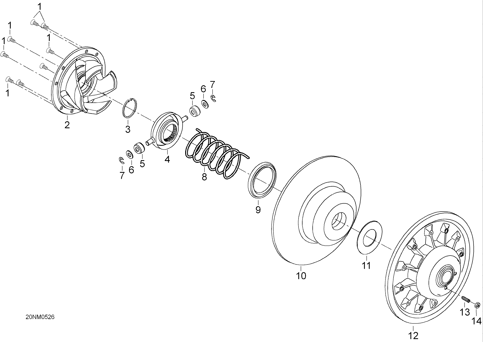 Driven Pulley