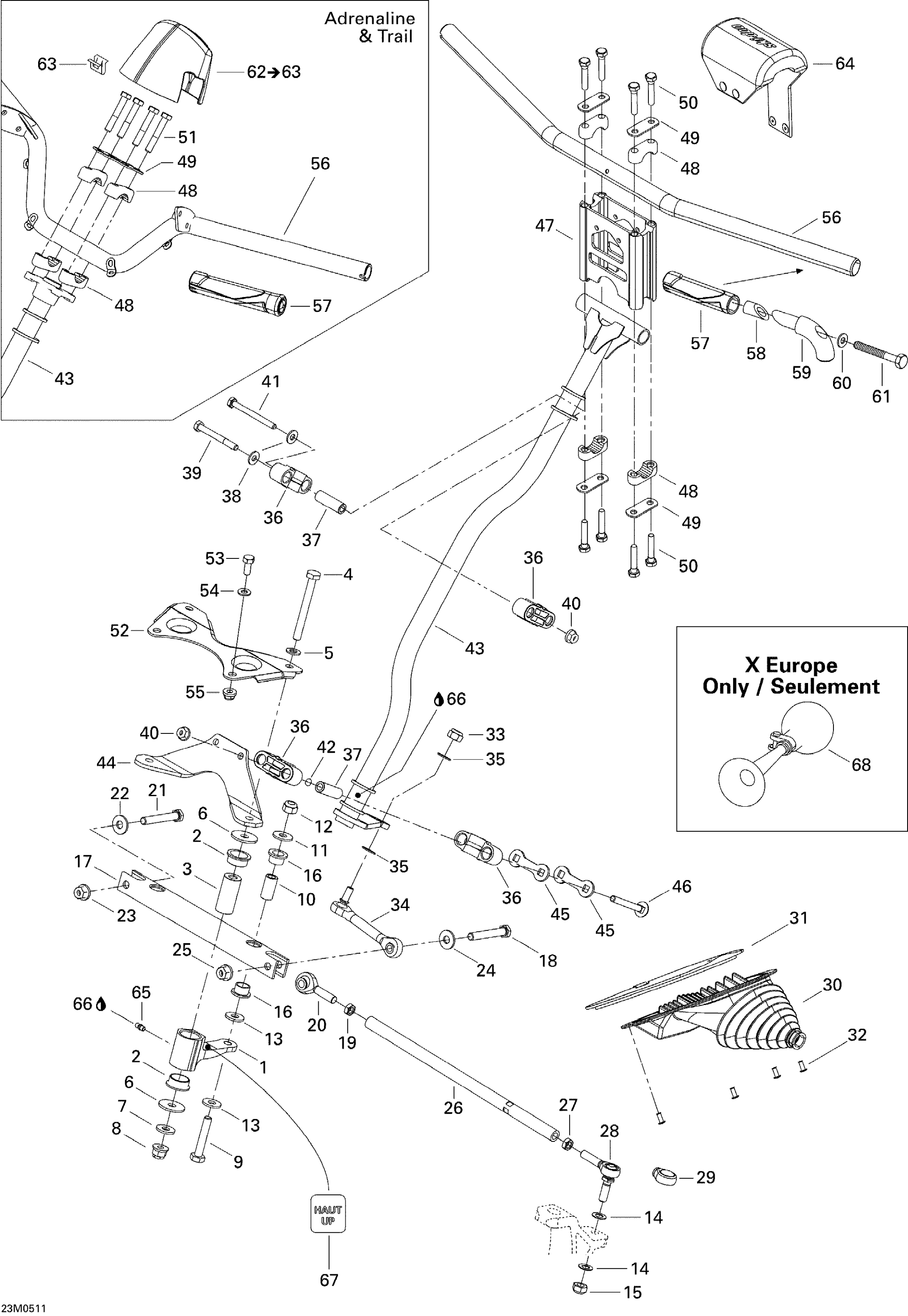 Схема узла: Steering System