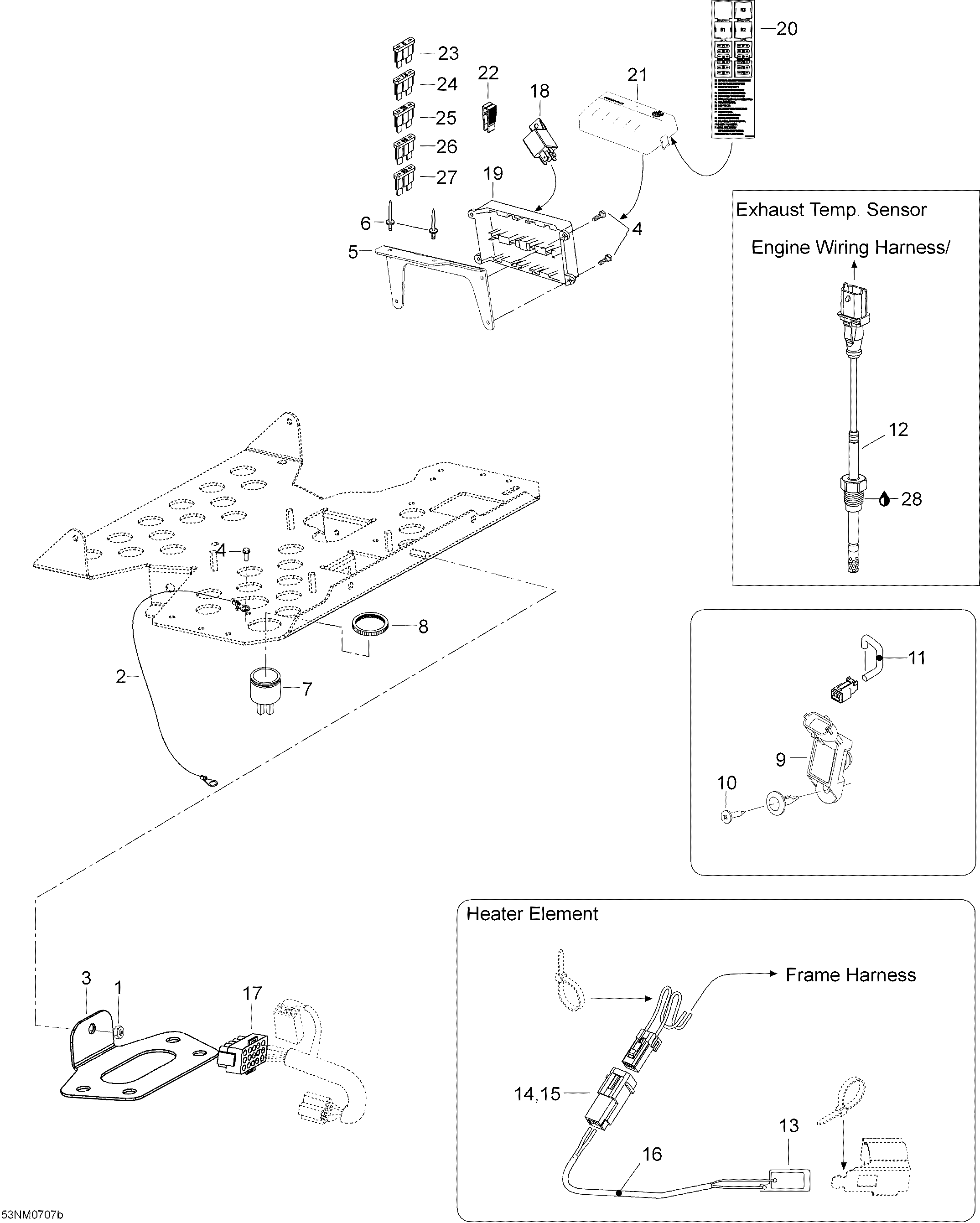 Схема узла: Electrical Accessories