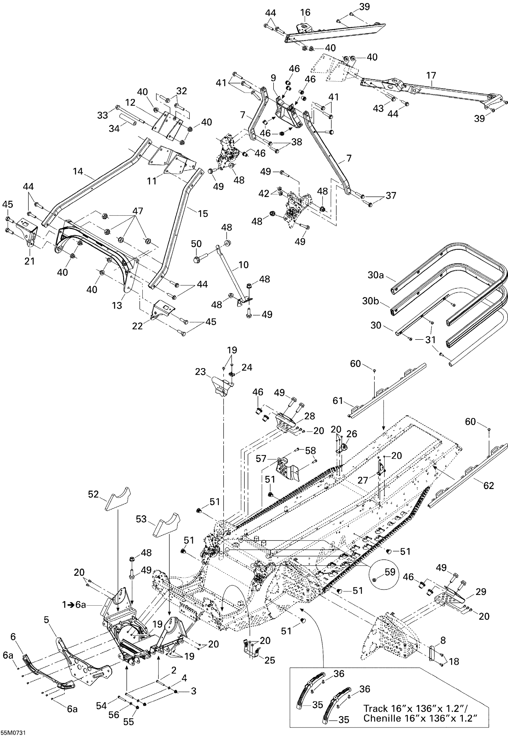 Схема узла: Frame and Components