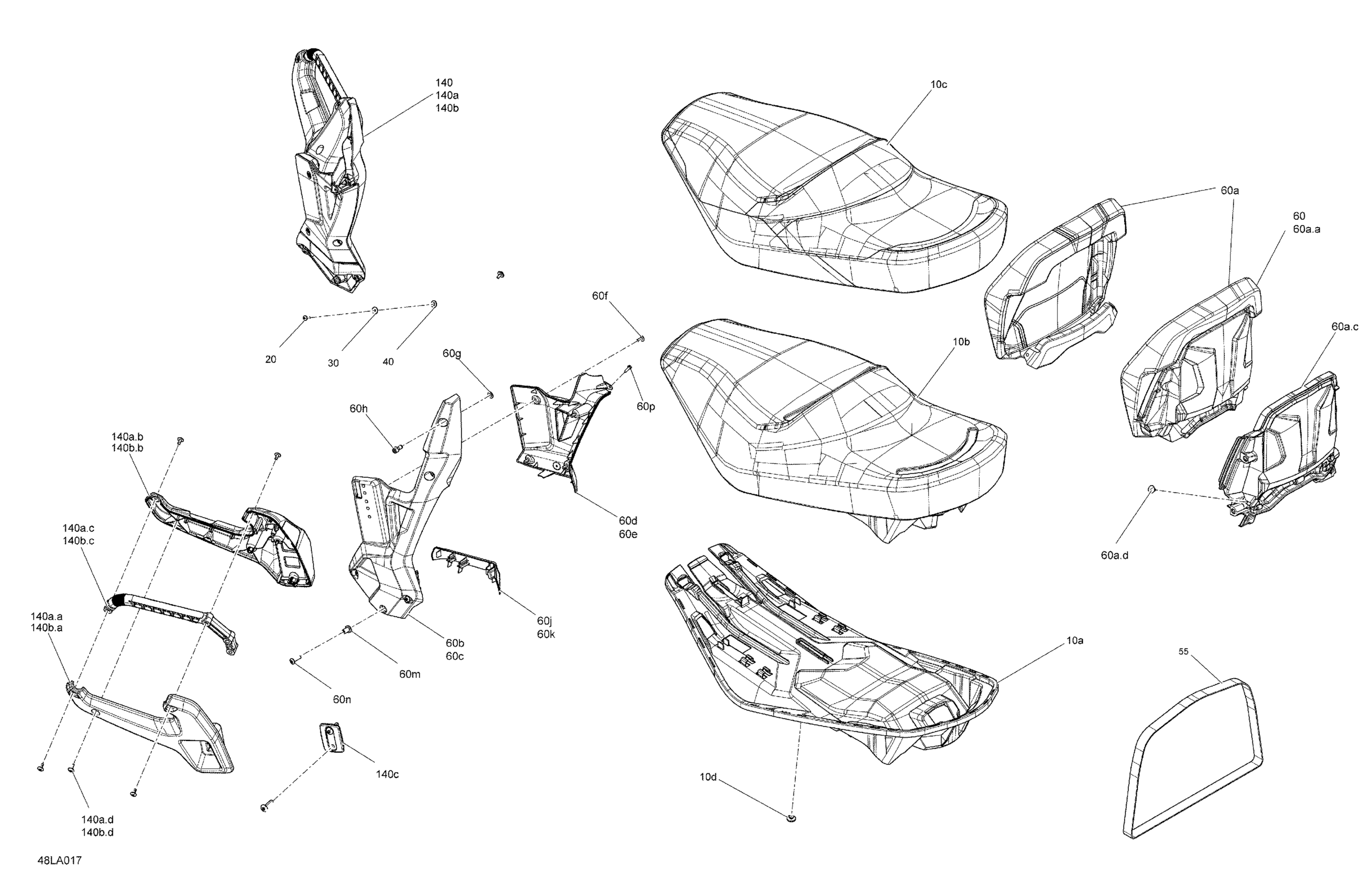 Схема узла: Body - Seat