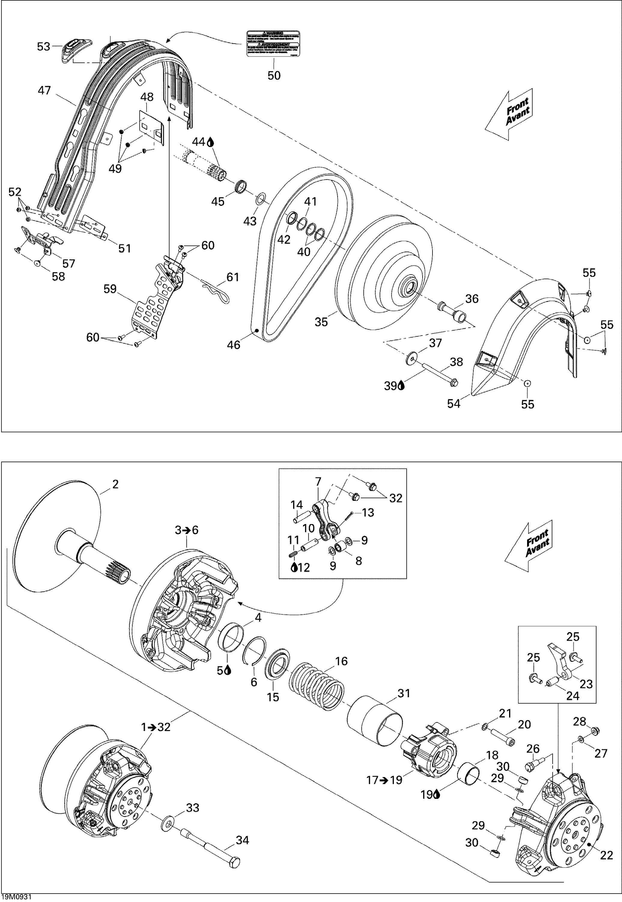 Схема узла: Pulley System